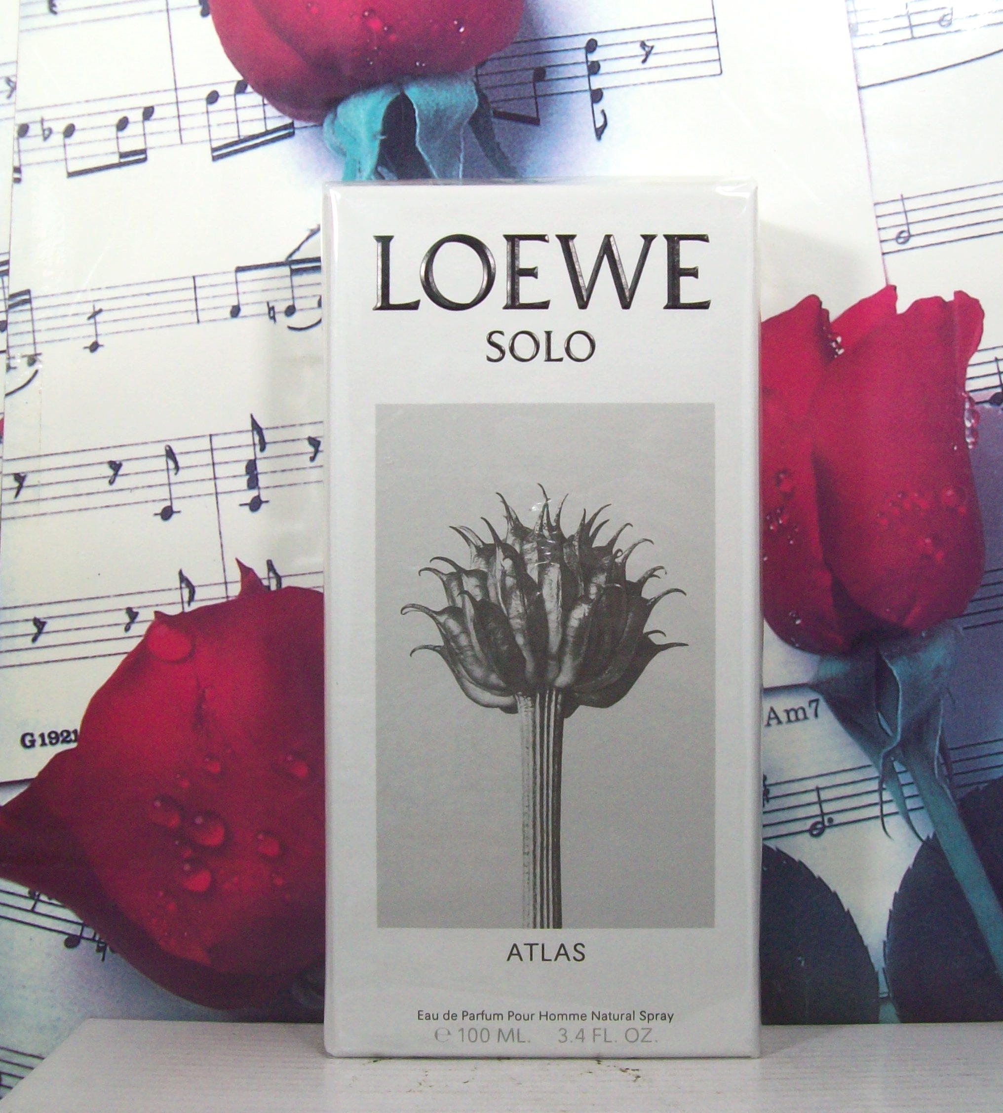 Loewe Solo Atlas EDP Spray 3.4 oz bottle front view
