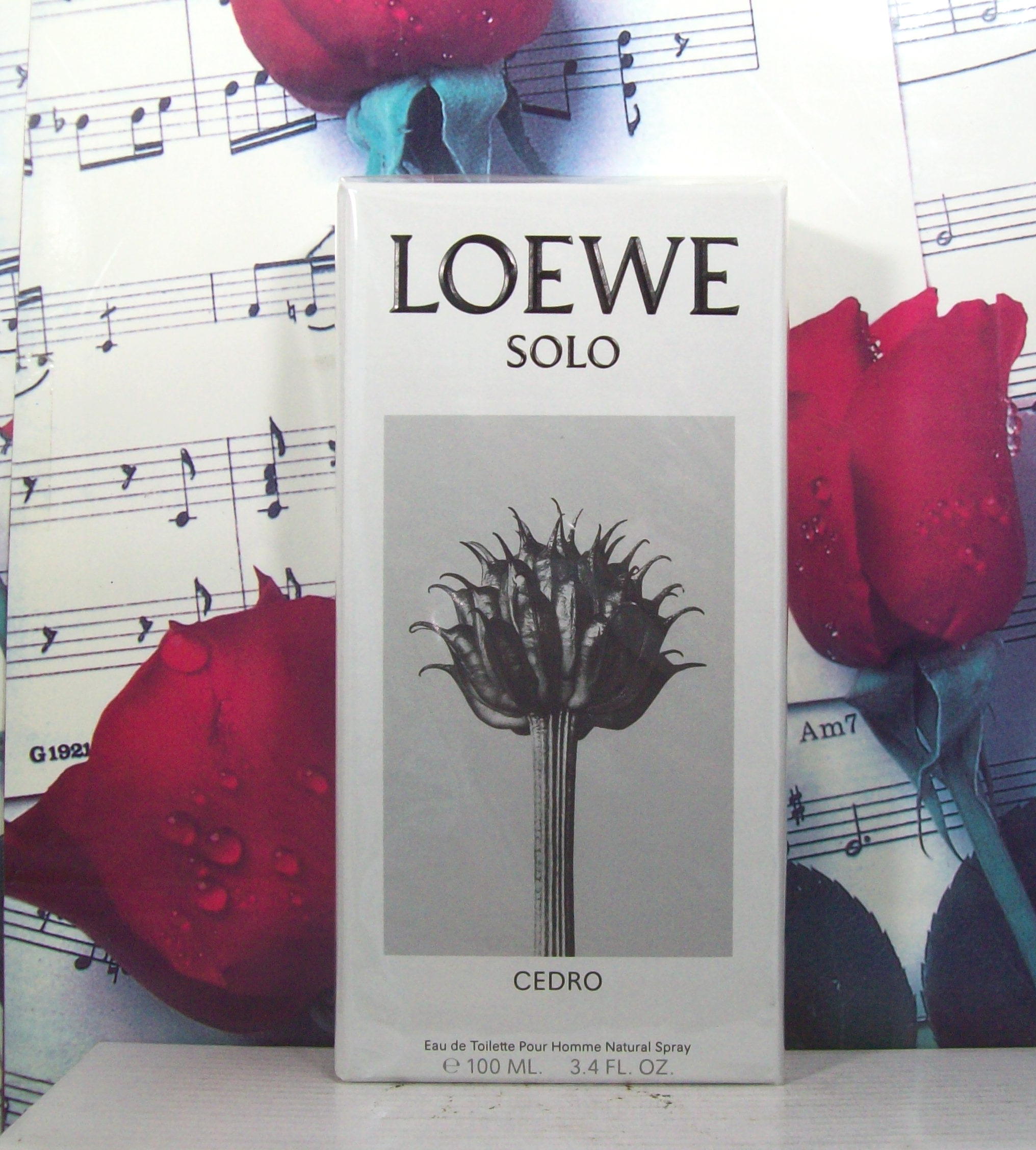 Loewe Solo Cedro EDT 100ml bottle front view