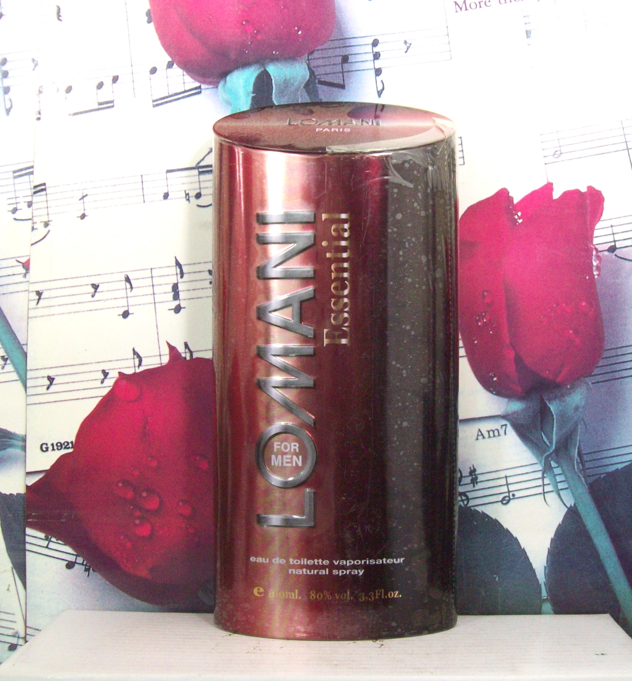 Lomani Essential For Men EDT 3.3 OZ bottle front view