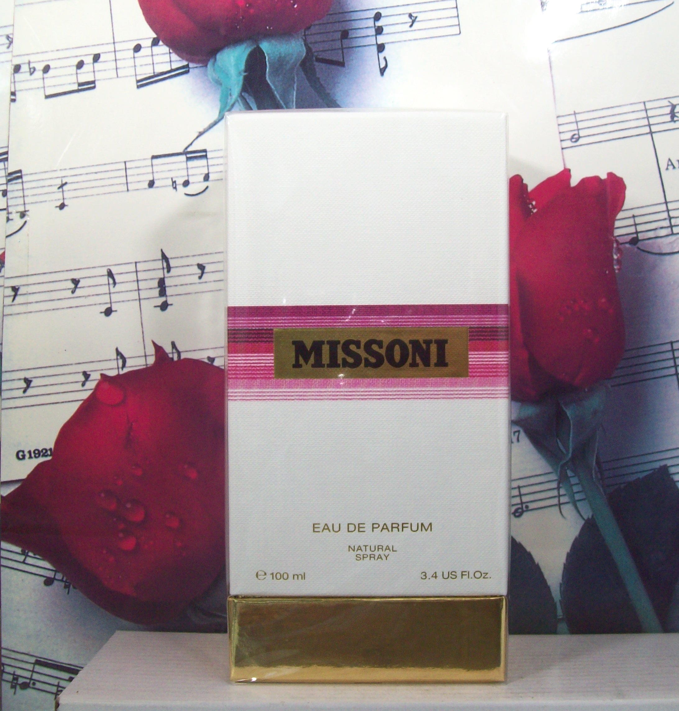 Missoni EDP Spray 3.4 OZ bottle front view luxury perfume