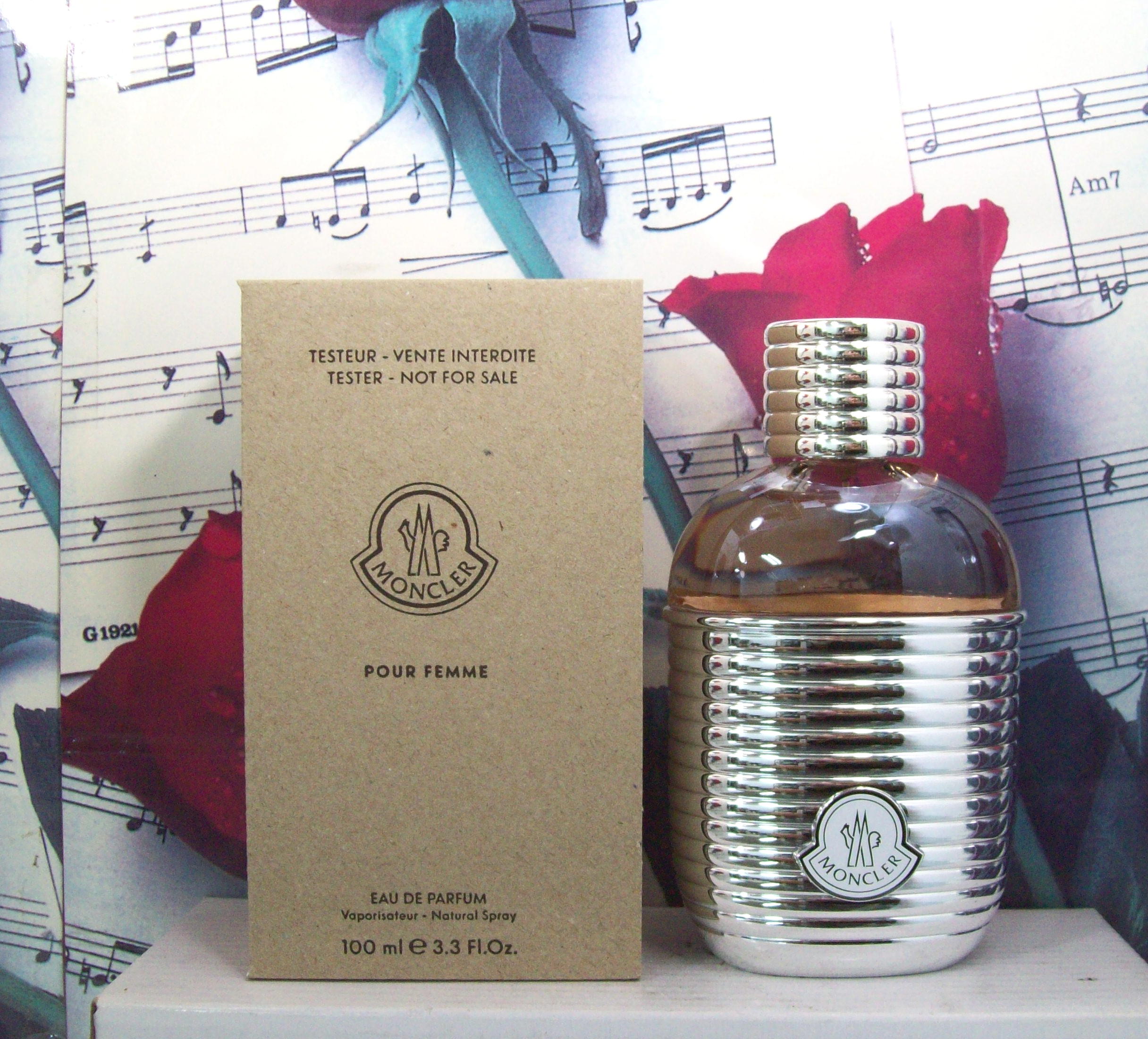 Moncler Pour Femme 3.3 OZ EDP Spray bottle front view