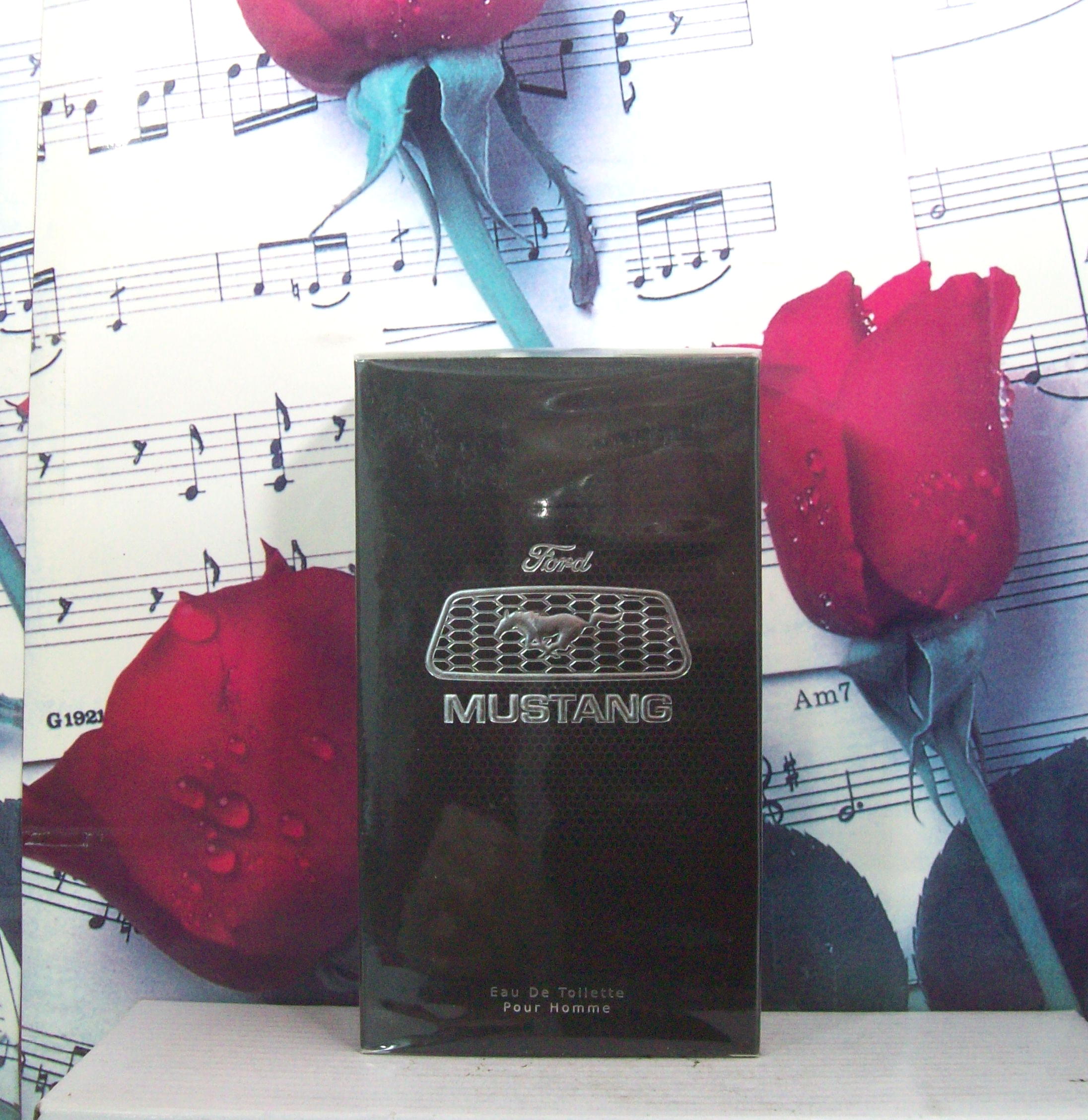 Mustang For Men EDT Spray 3.4 OZ bottle front view