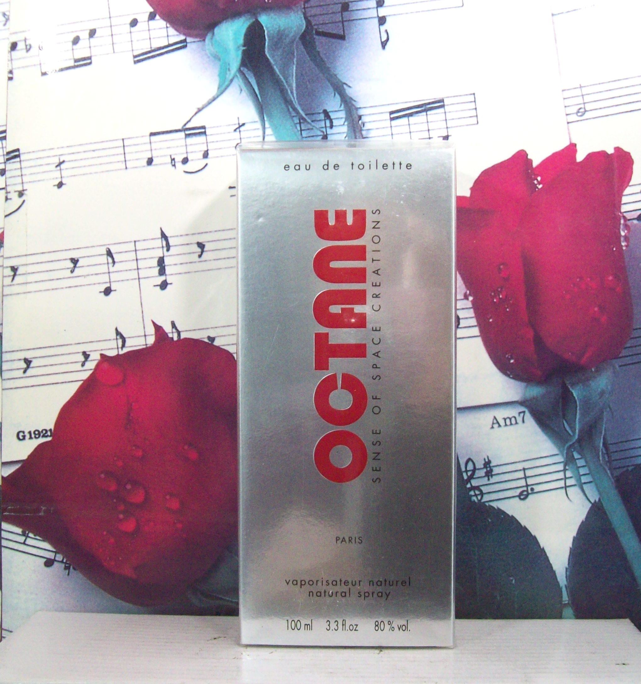 Octane 3.3 OZ EDT Spray bottle front view