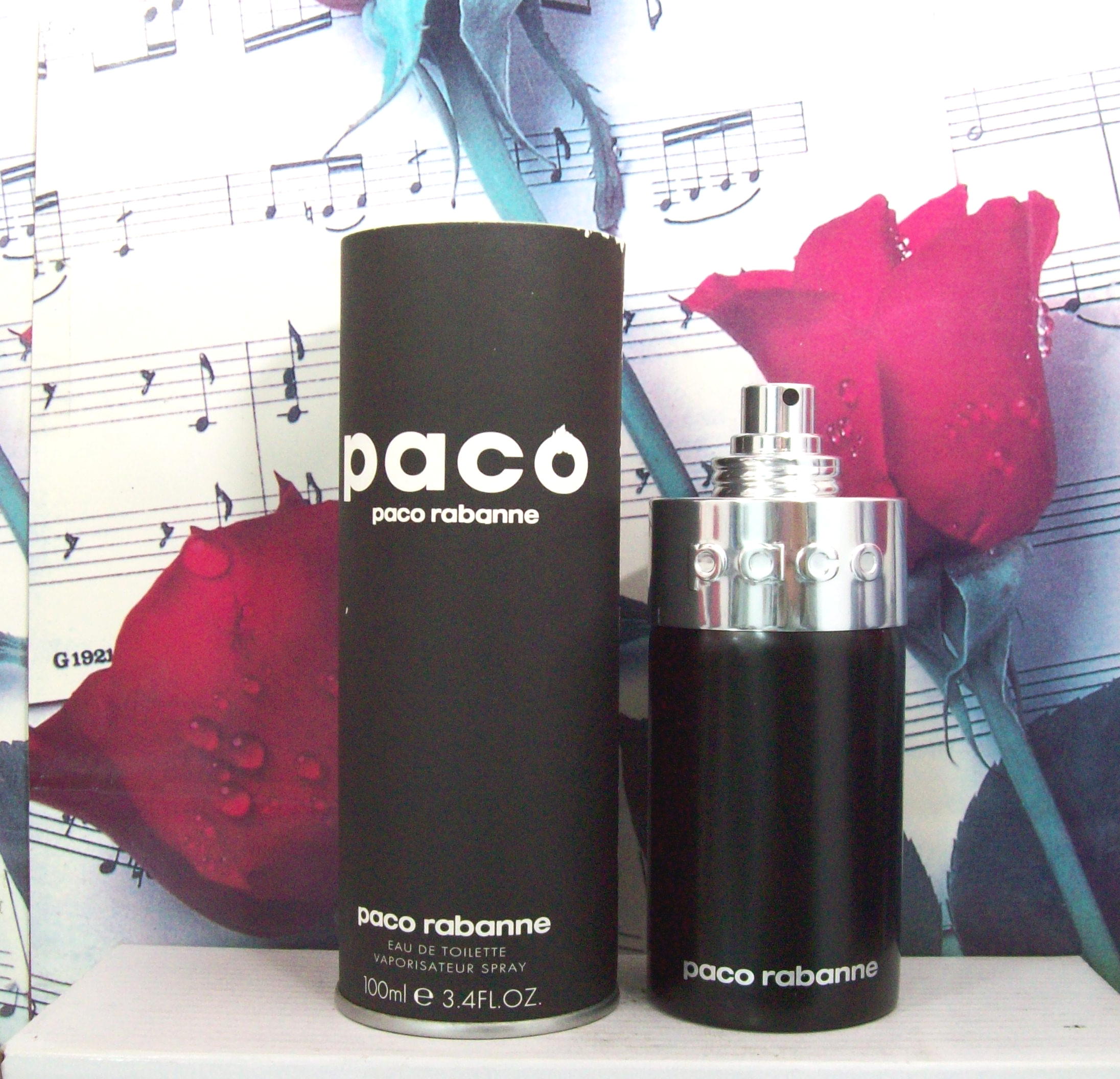 Paco By Paco Rabanne 3.4 OZ EDT Spray bottle front view
