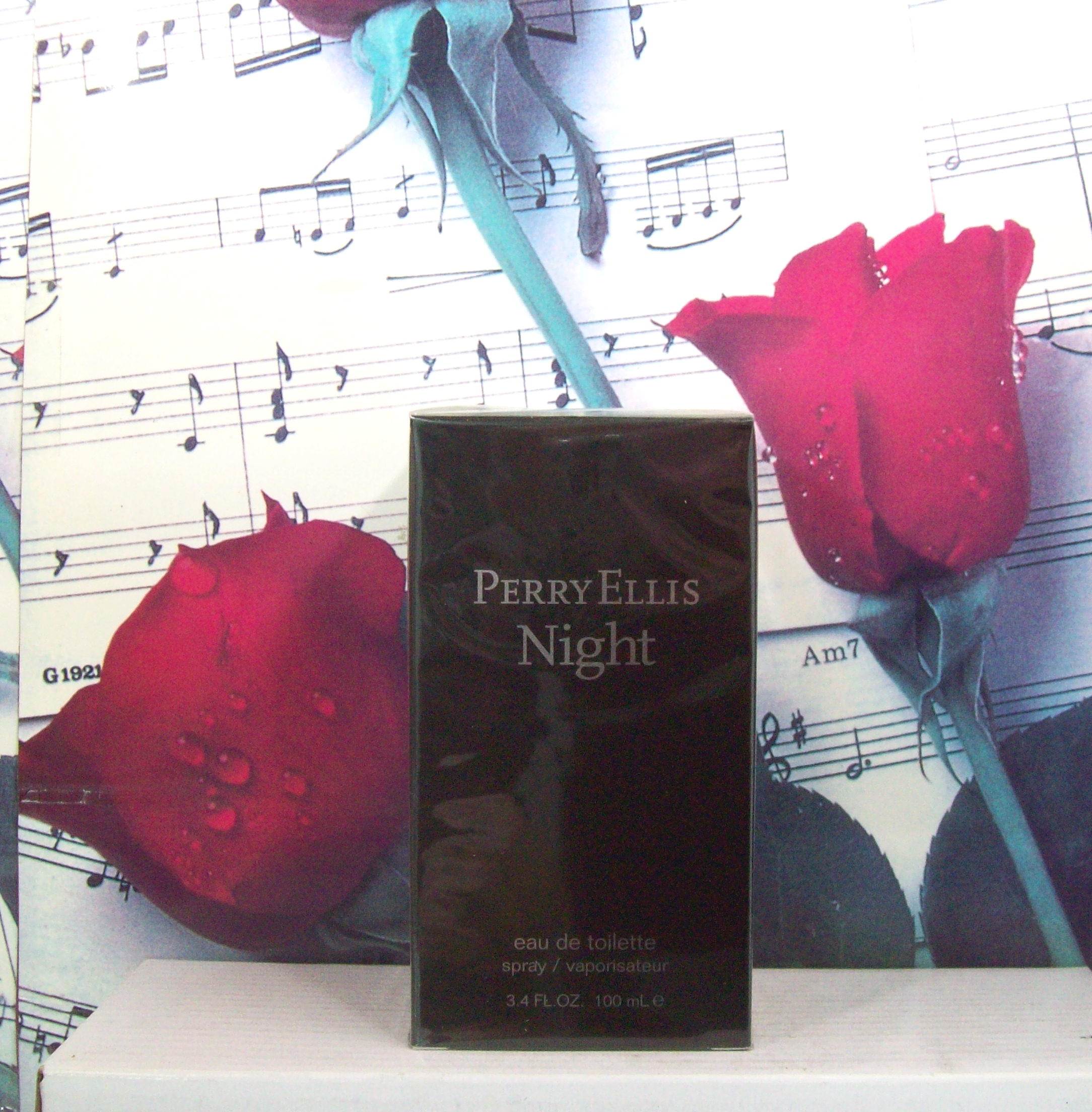 Perry Ellis Night 3.4 OZ EDT Spray bottle front view