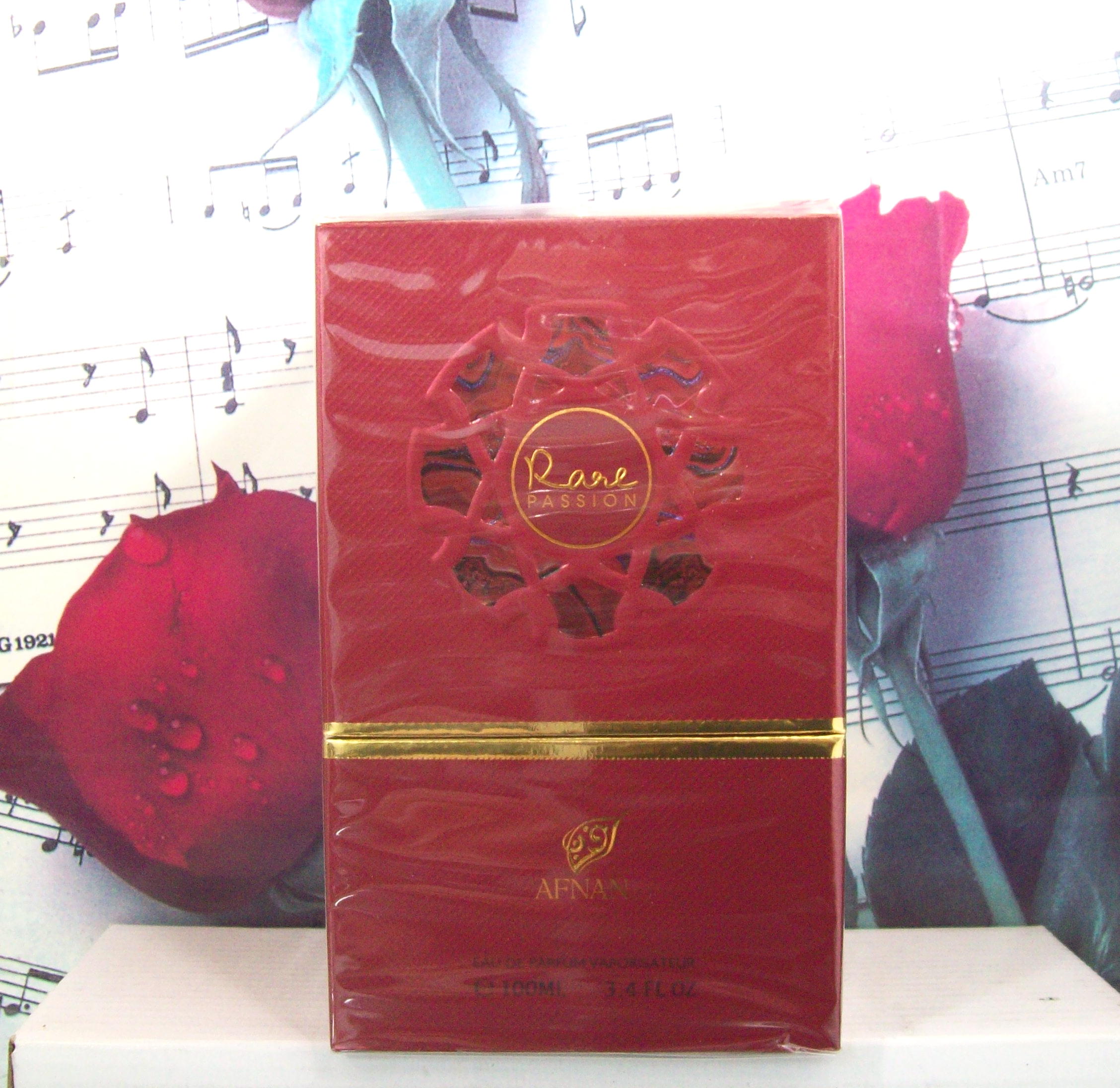 Rare Passion EDP Spray 3.4 OZ bottle front view