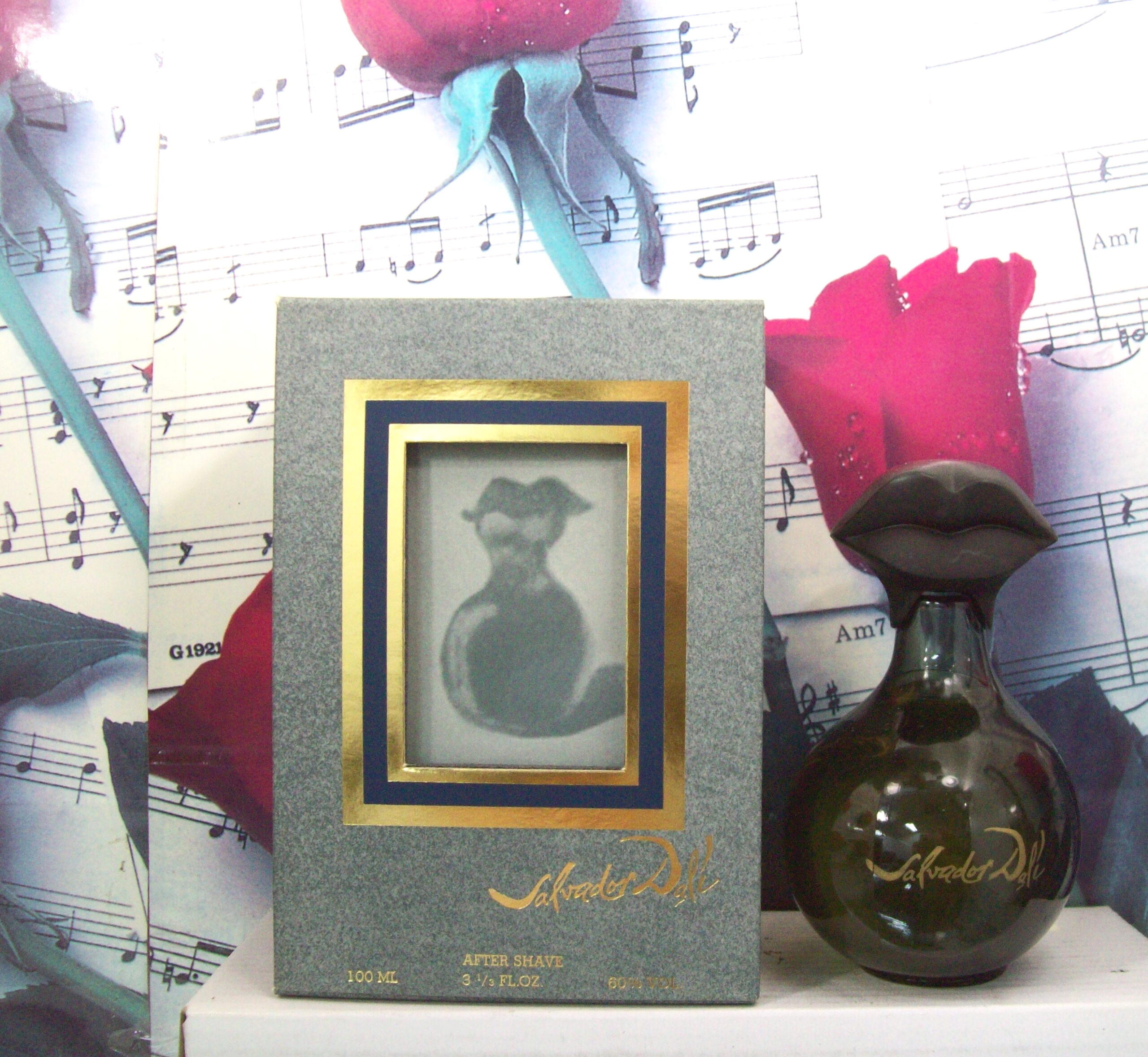 Salvador Dali Pour Homme After Shave 3.3 OZ bottle front view