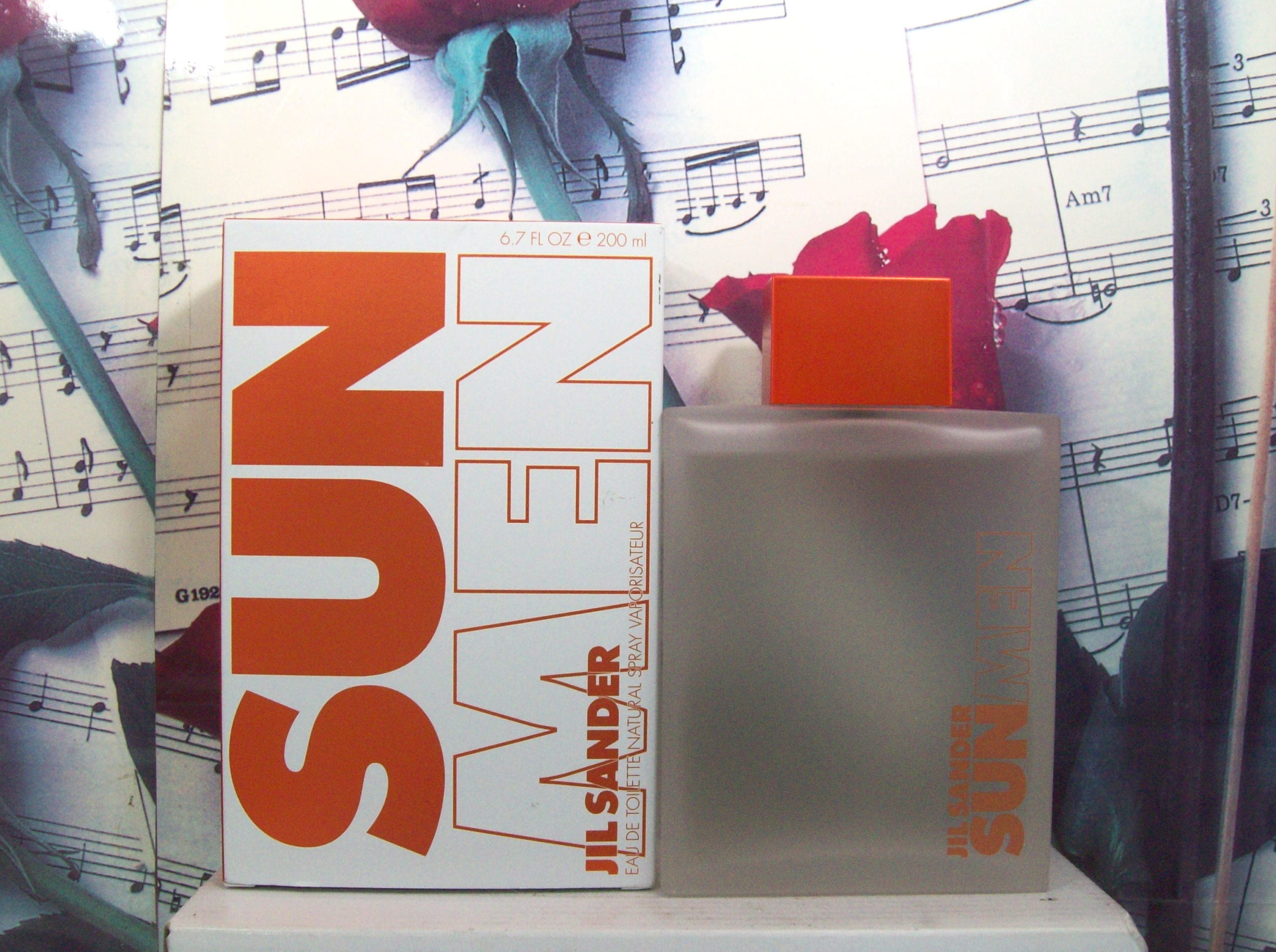 Jil Sander Sun Men EDT 6.7 oz bottle front view