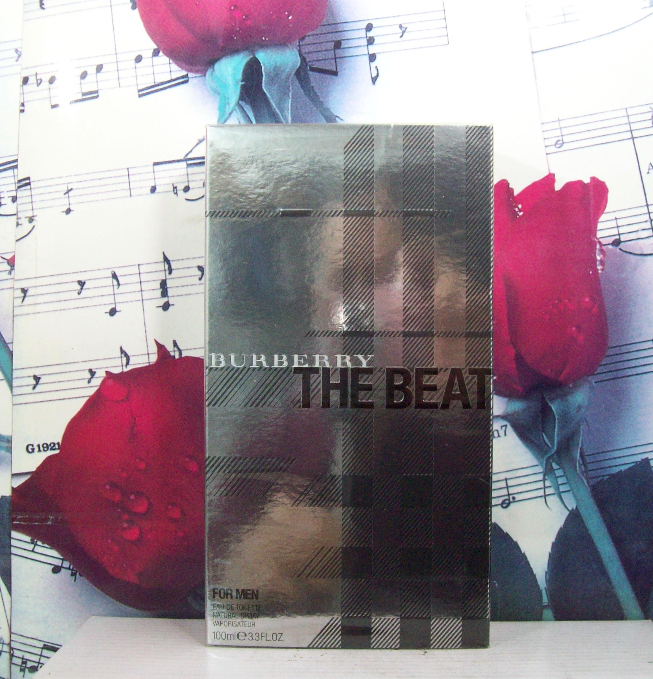 Burberry The Beat For Men EDT 3.3 OZ bottle front view