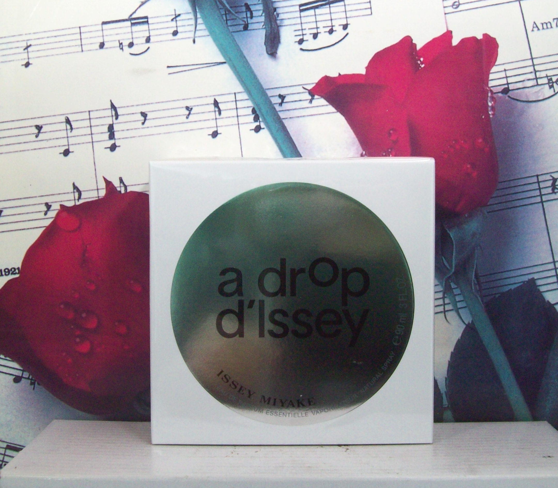 A Drop D'Issey By Issey Miyake 3.0 FL OZ EDP Essentielle Spray bottle front view