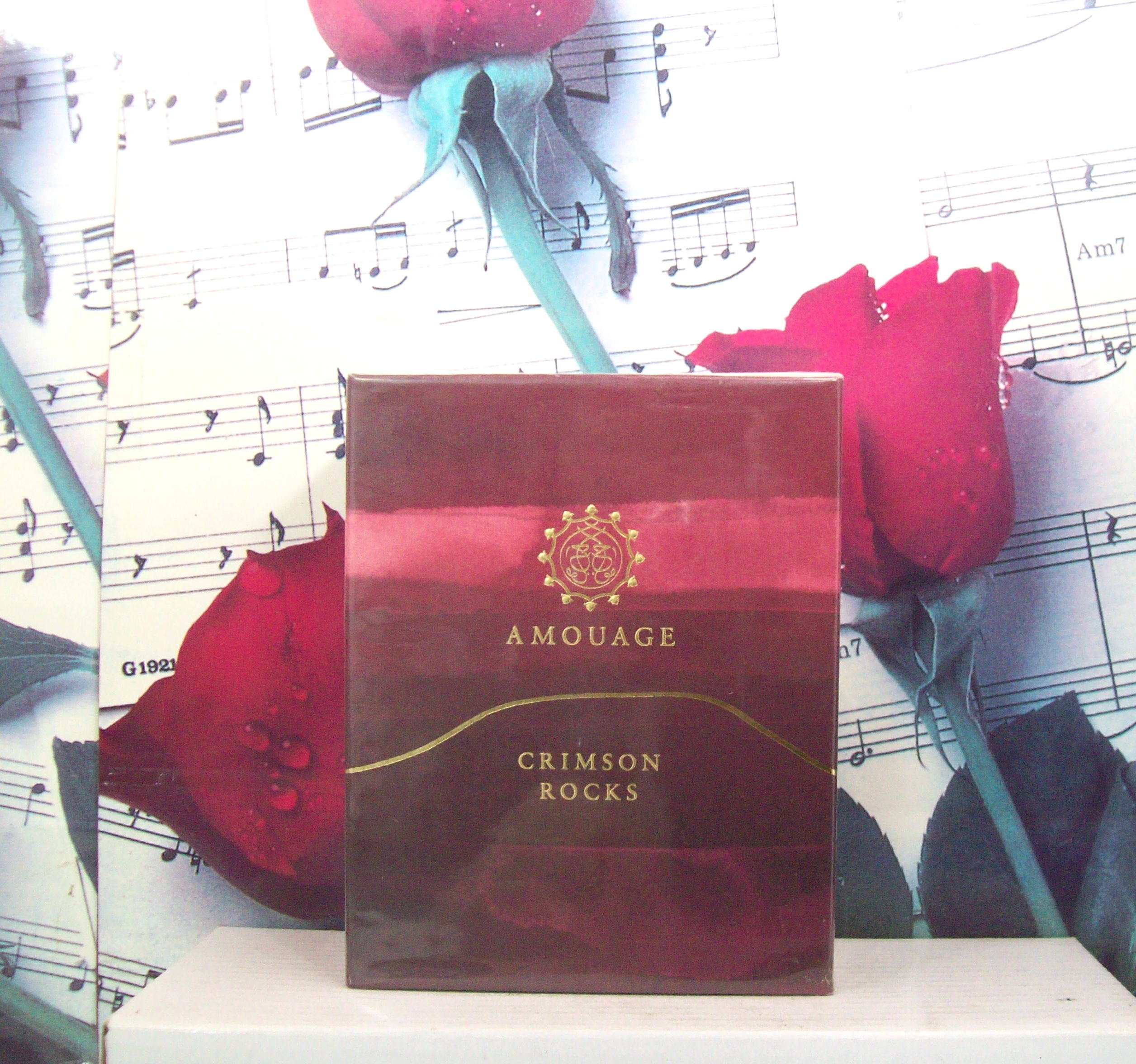 Amouage Crimson Rocks EDP 3.4 OZ bottle front view