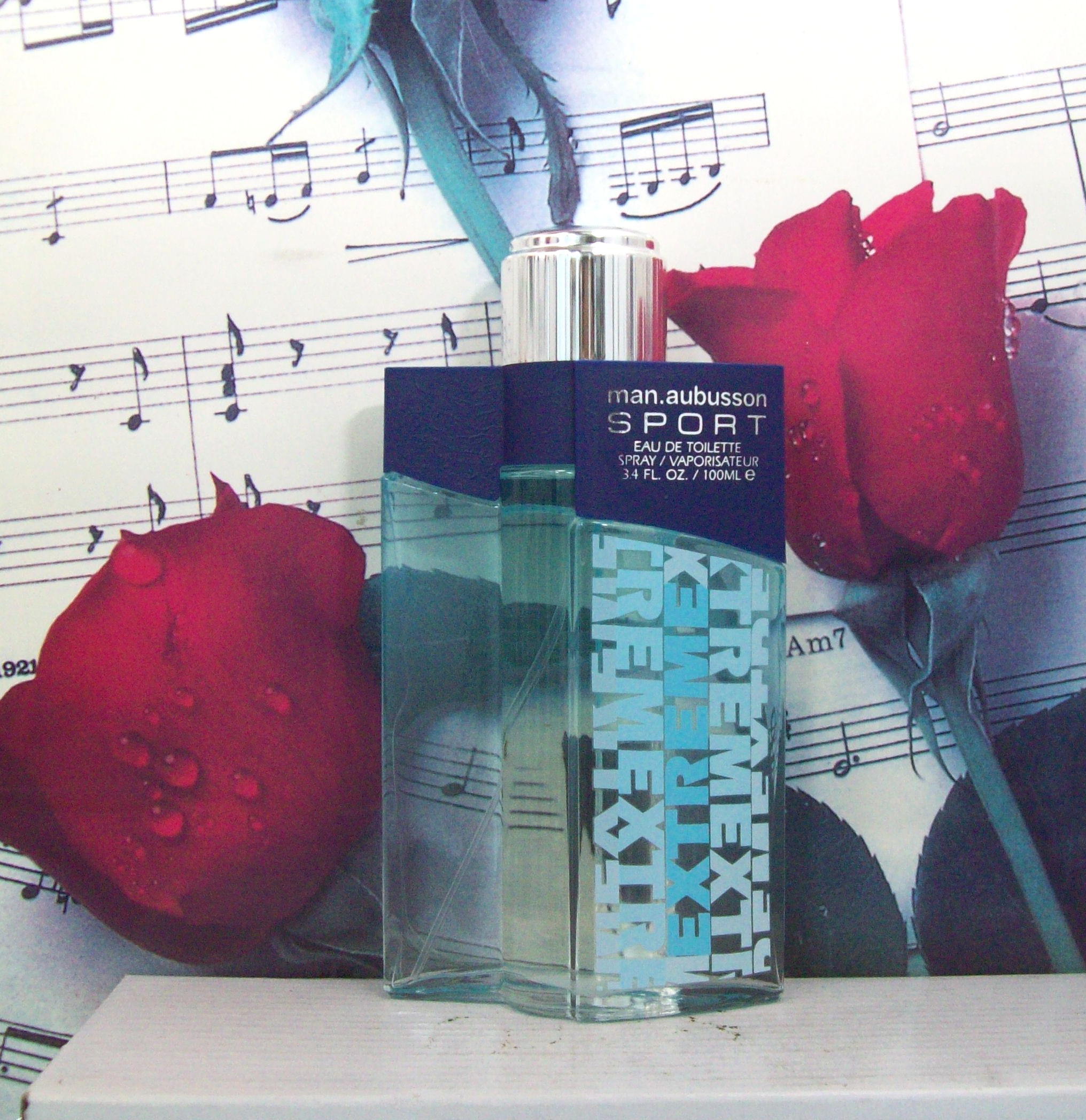 Man Aubusson Sport Sky Blue 3.4 OZ EDT Spray bottle front view