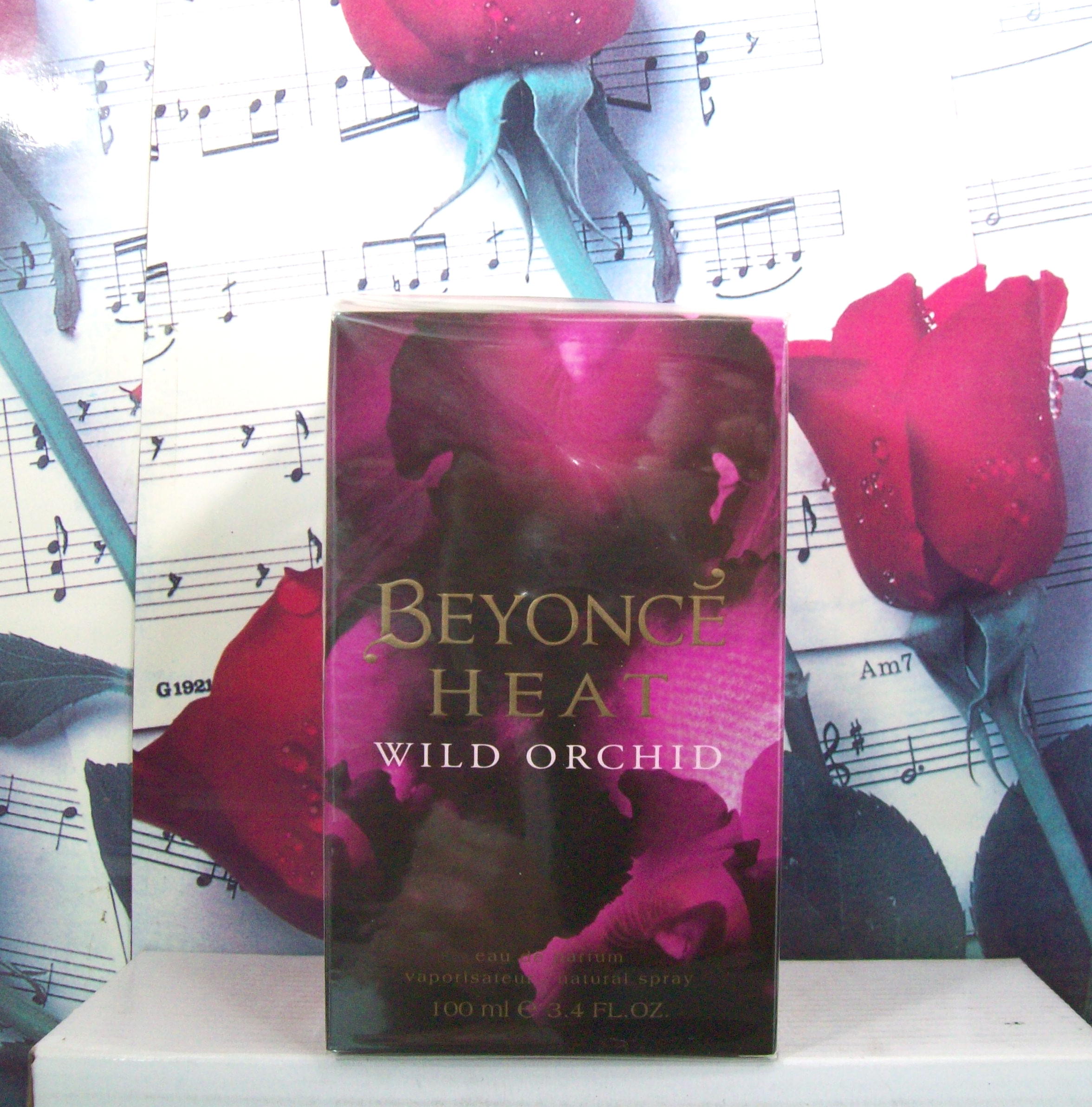 Beyonce Heat Wild Orchid 3.4 OZ EDP Spray perfume bottle front view