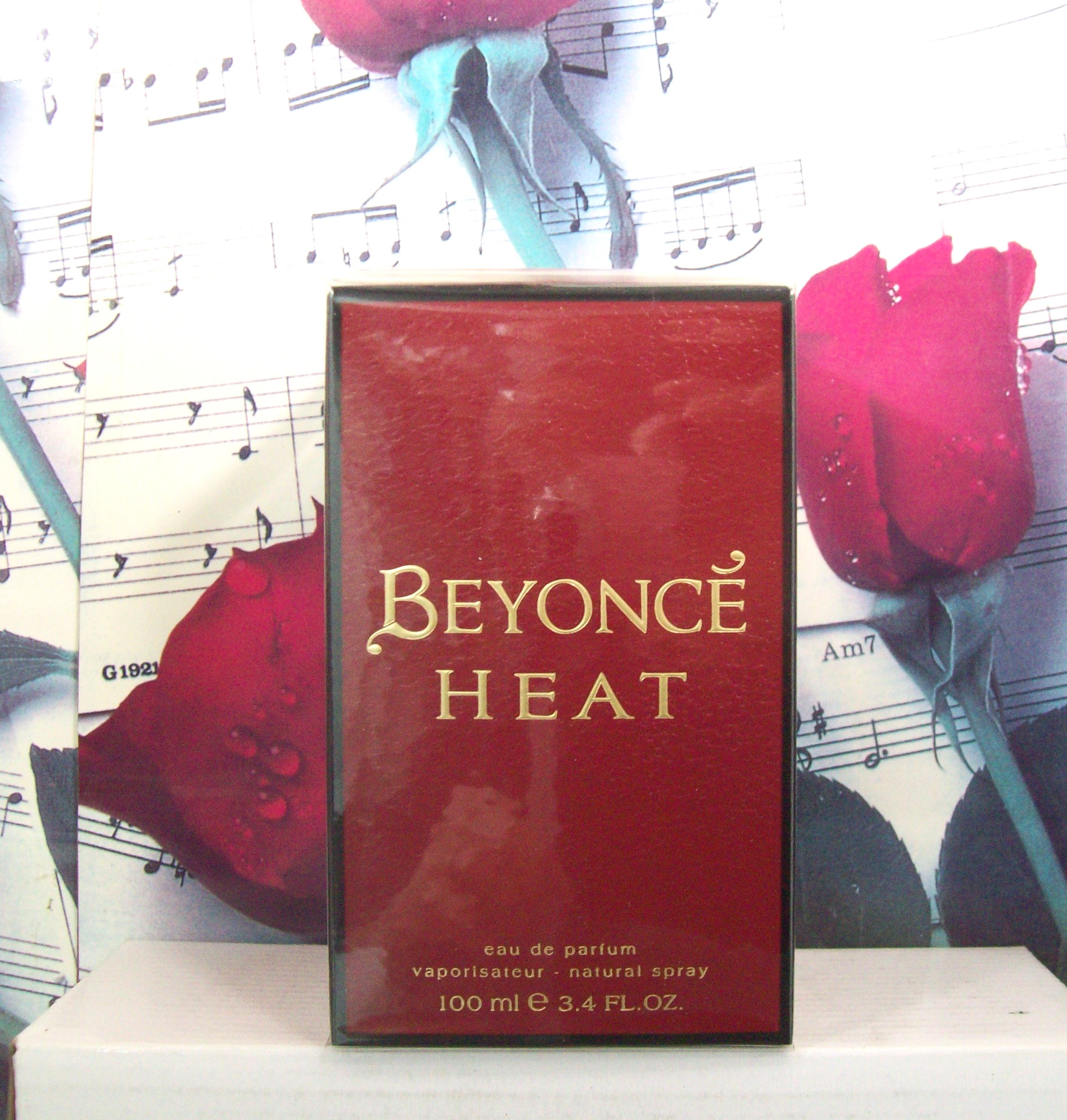 Beyonce Heat perfume 3.4 OZ EDP bottle front view