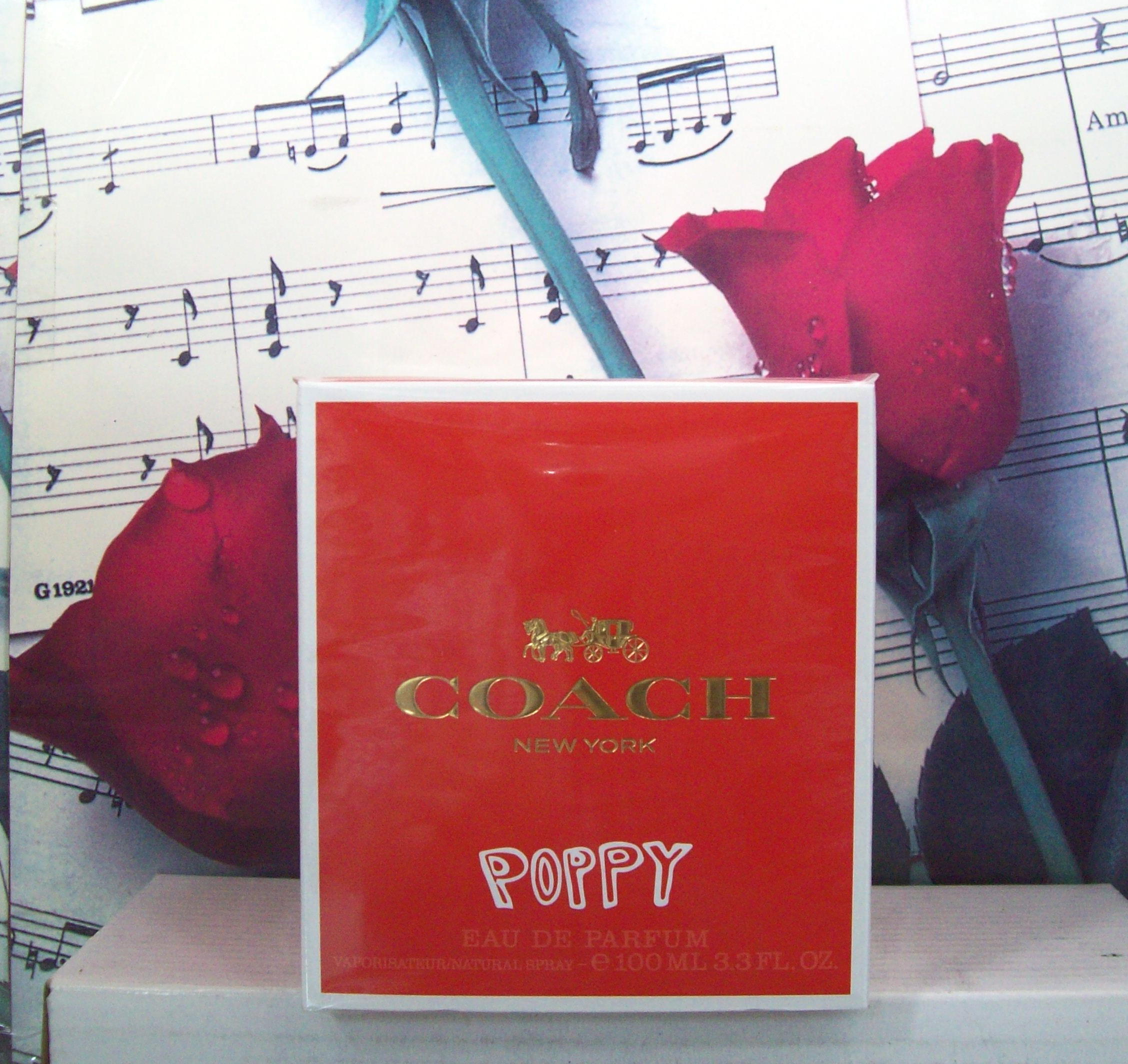 Coach Poppy Eau de Parfum 3.3 OZ bottle front view