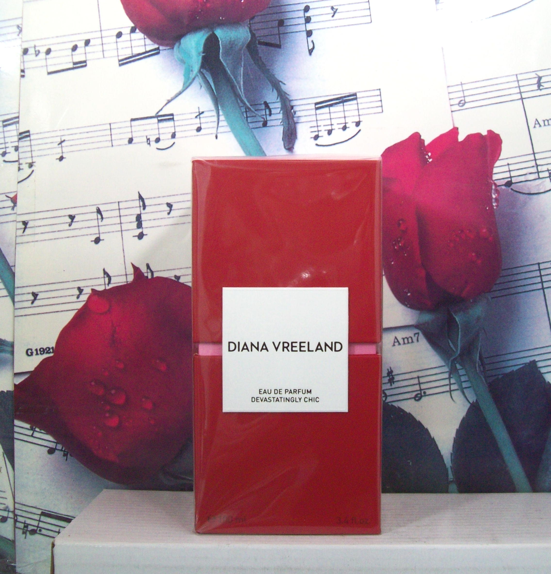 Diana Vreeland Devastatingly Chic Perfume 3.4 OZ bottle front view