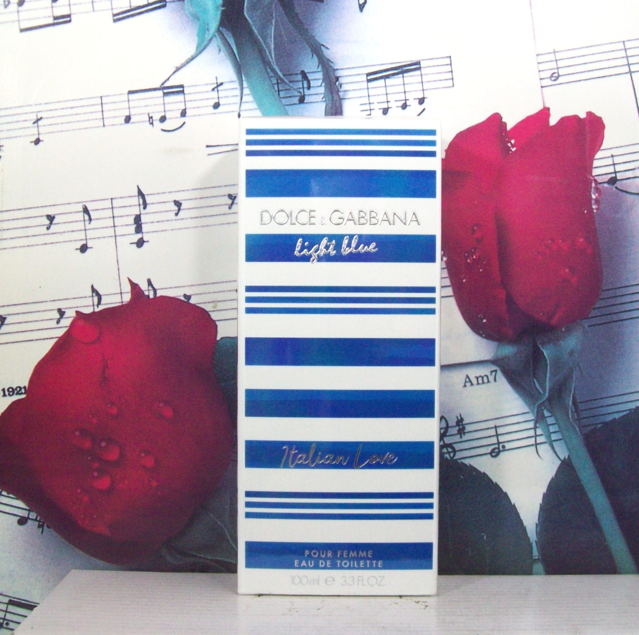 Dolce & Gabbana Light Blue Italian Love 3.3 OZ EDT Spray front view