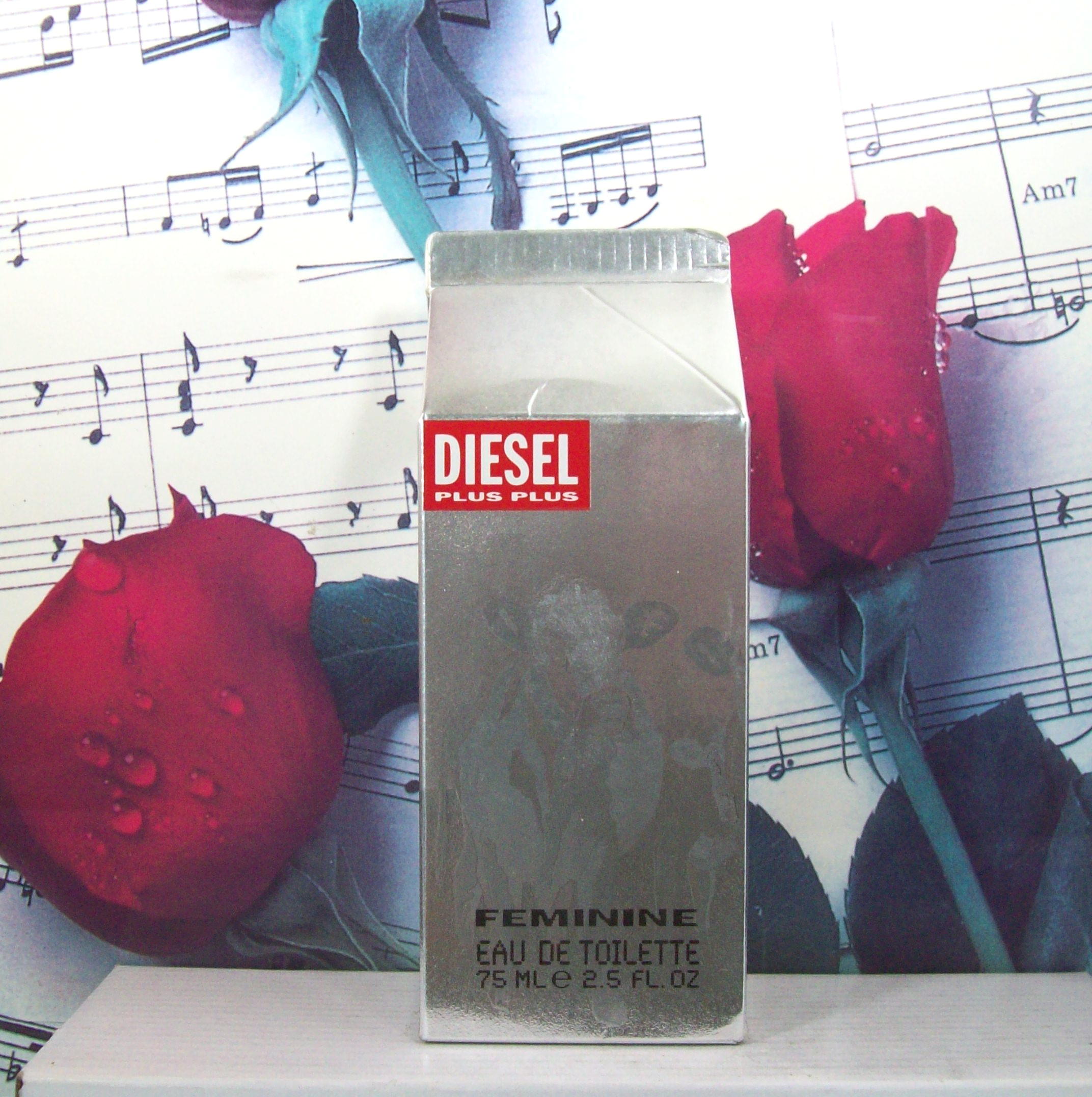 Diesel Plus Feminine EDT Spray 2.5 OZ perfume bottle