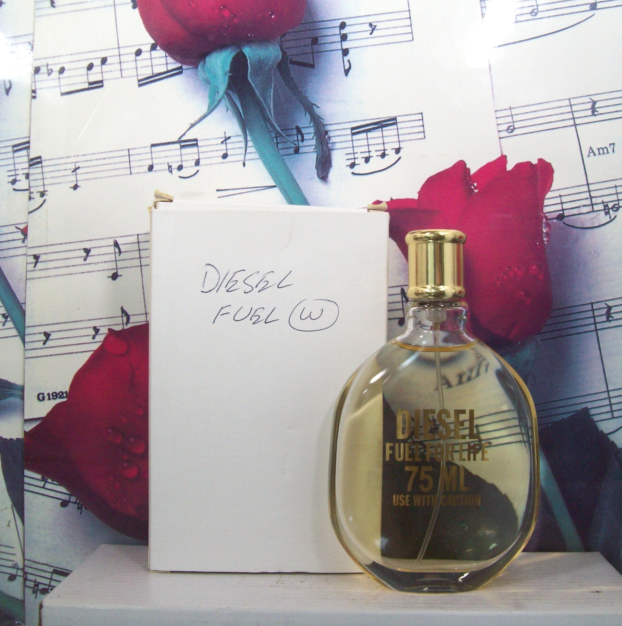 Diesel Fuel For Life Pour Femme 2.6 OZ. EDP Spray front view