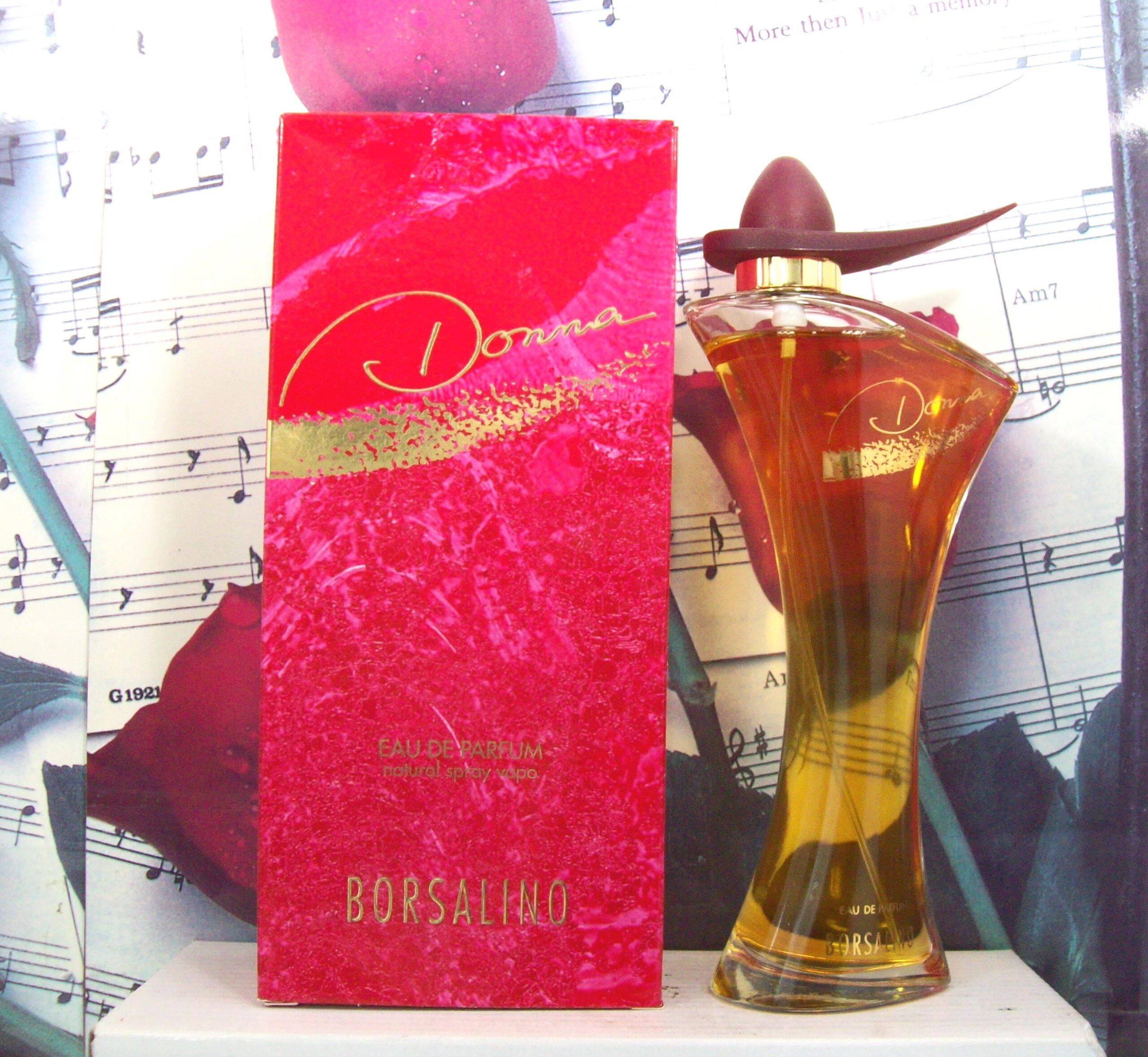 Donna Borsalino Eau de Parfum 3.4 OZ spray bottle front view