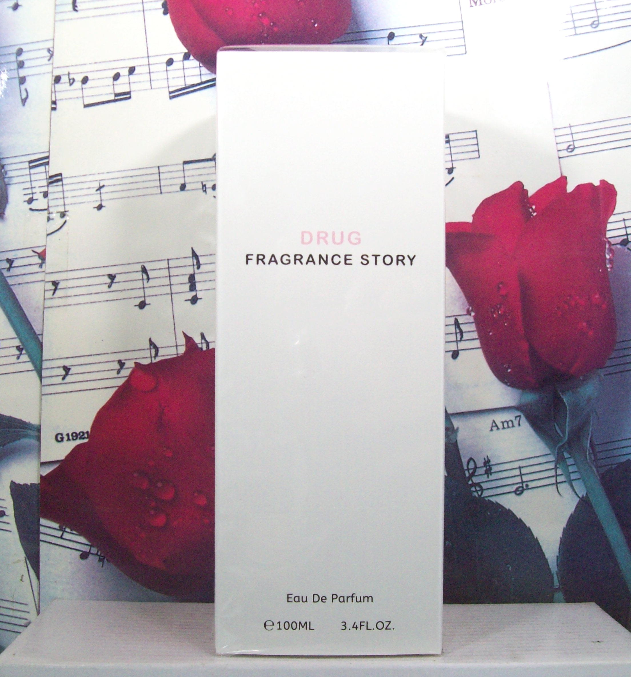Drug By Fragrance Story 3.4 oz EDP Spray perfume bottle