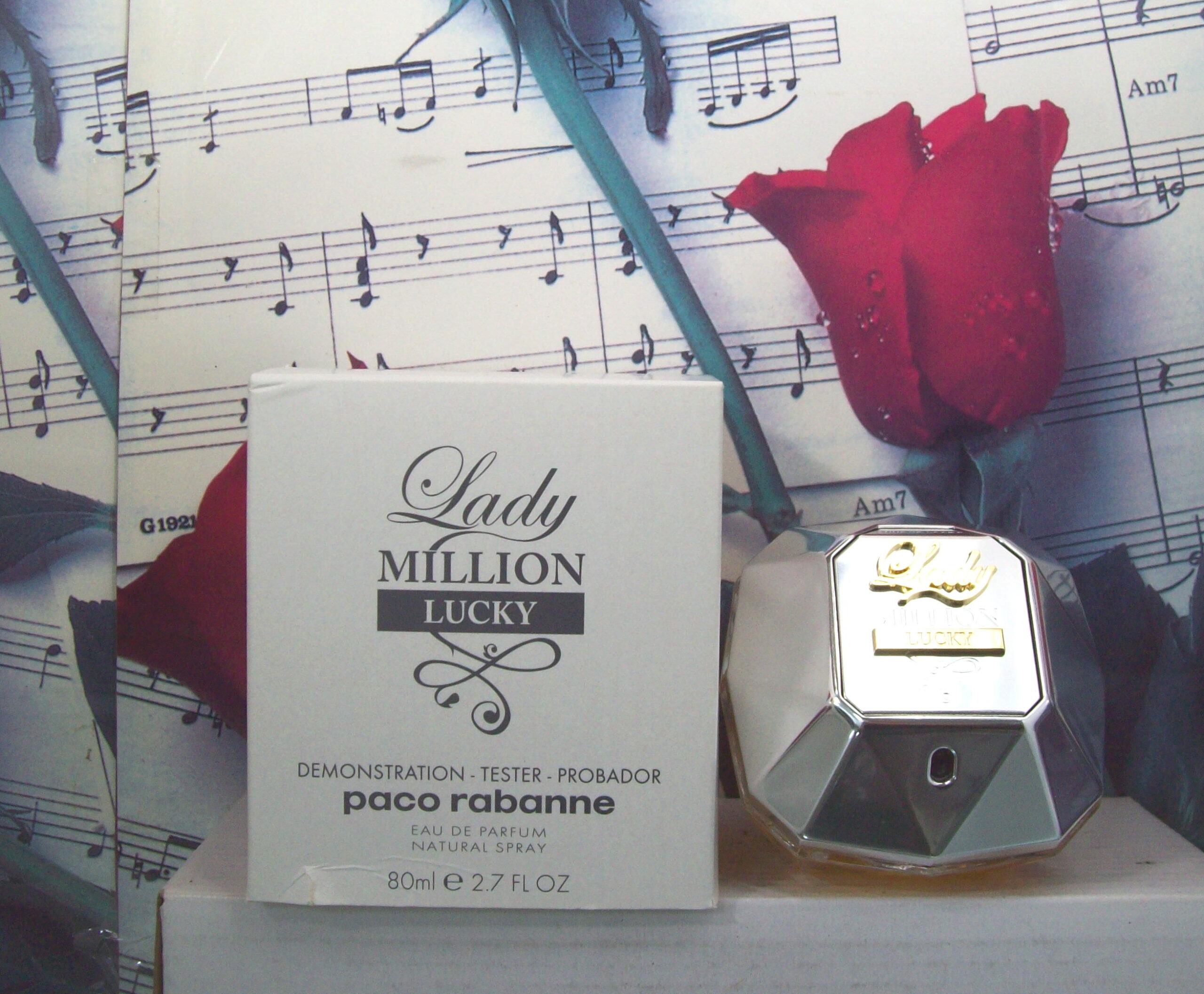 Paco Rabanne Lady Million Lucky 2.7 OZ EDP Spray bottle