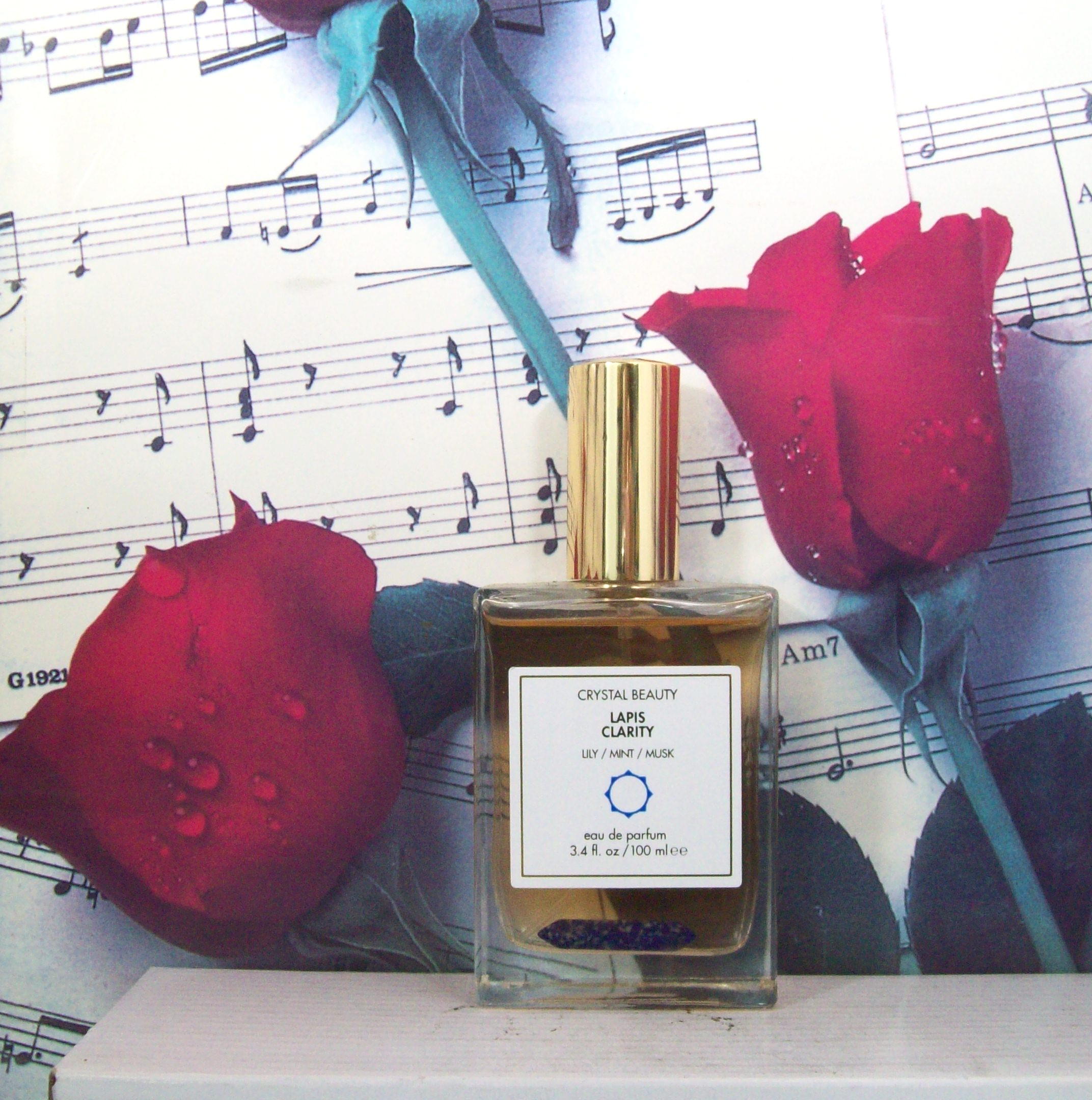 Crystal Beauty Lapis Clarity Perfume bottle front view