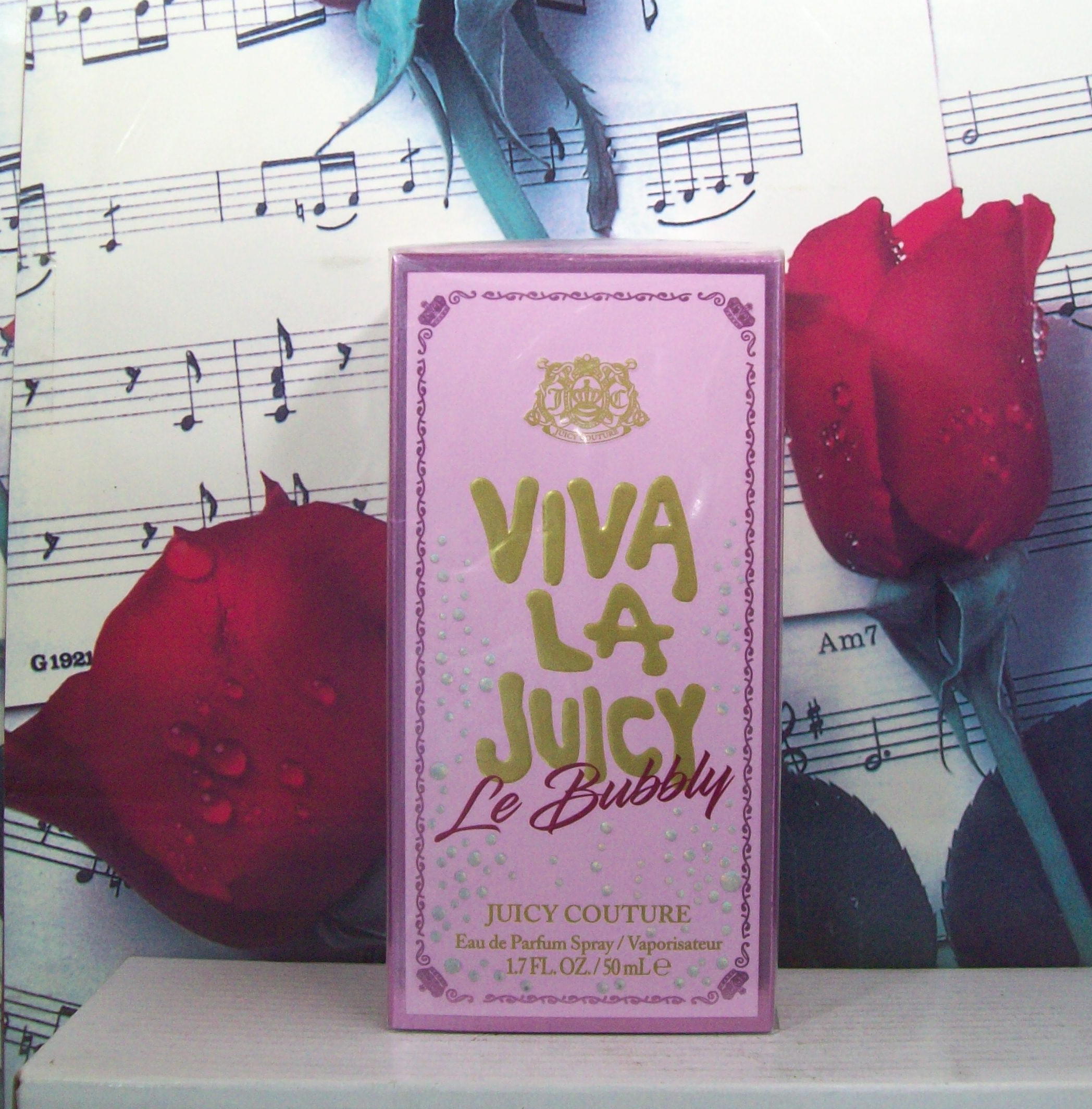 Viva La Juicy Le Bubbly Eau de Parfum 1.7 oz bottle front view