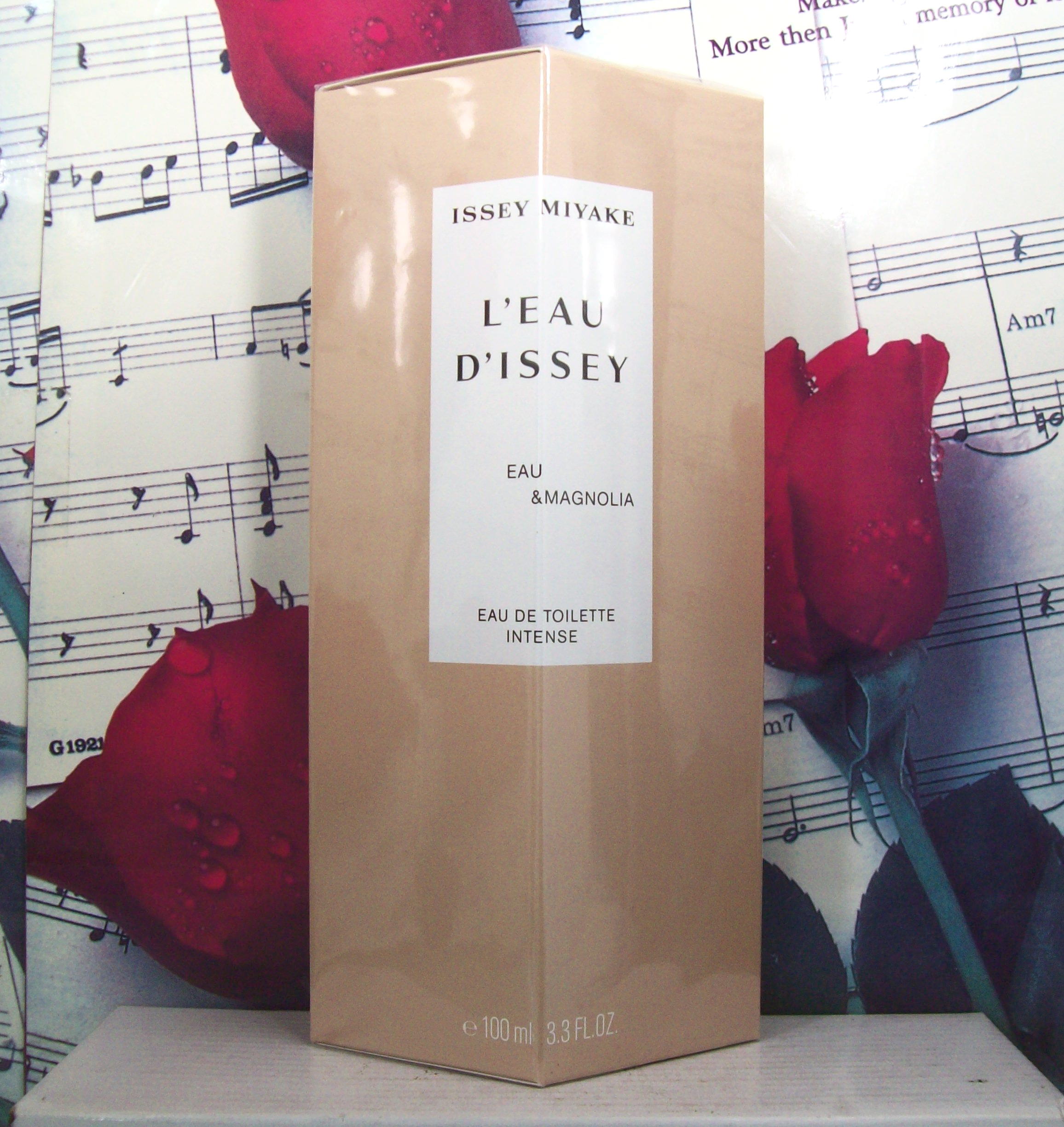 L'Eau D'Issey Eau & Magnolia EDT Intense 3.3 OZ bottle front view