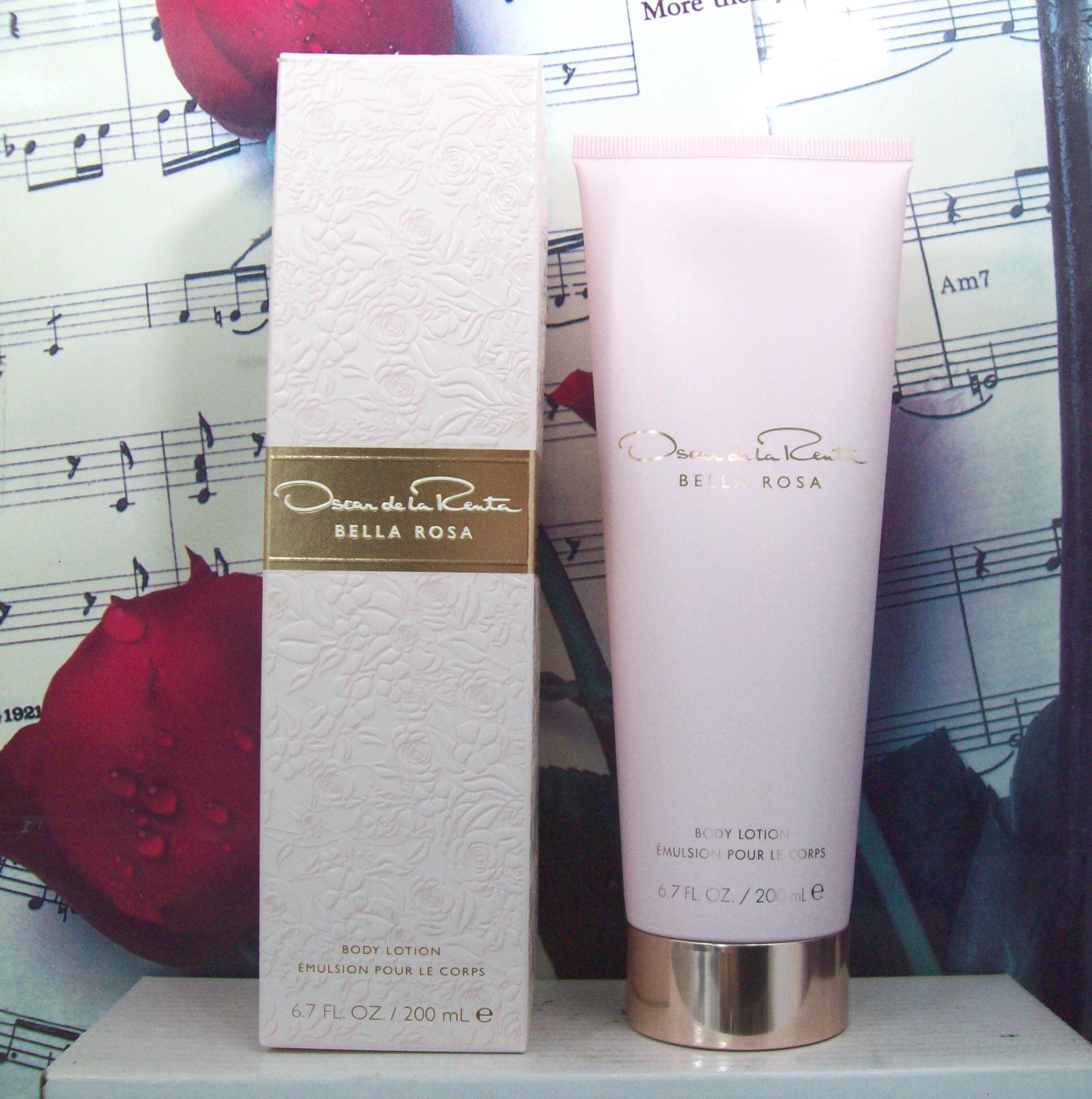 Oscar De La Renta Bella Rosa Body Lotion 6.7 OZ bottle
