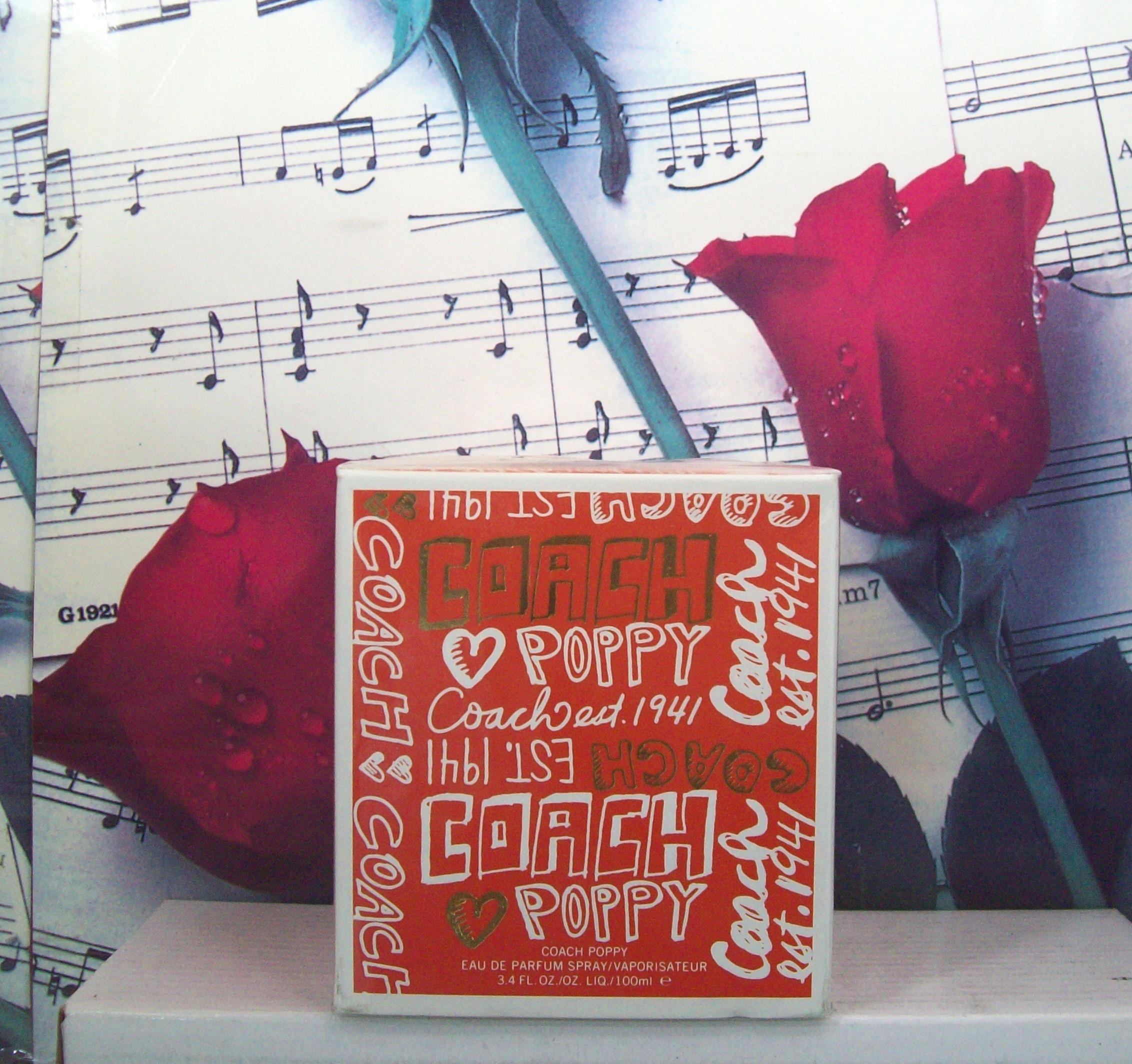 Coach Poppy Eau de Parfum 3.4 OZ bottle front view