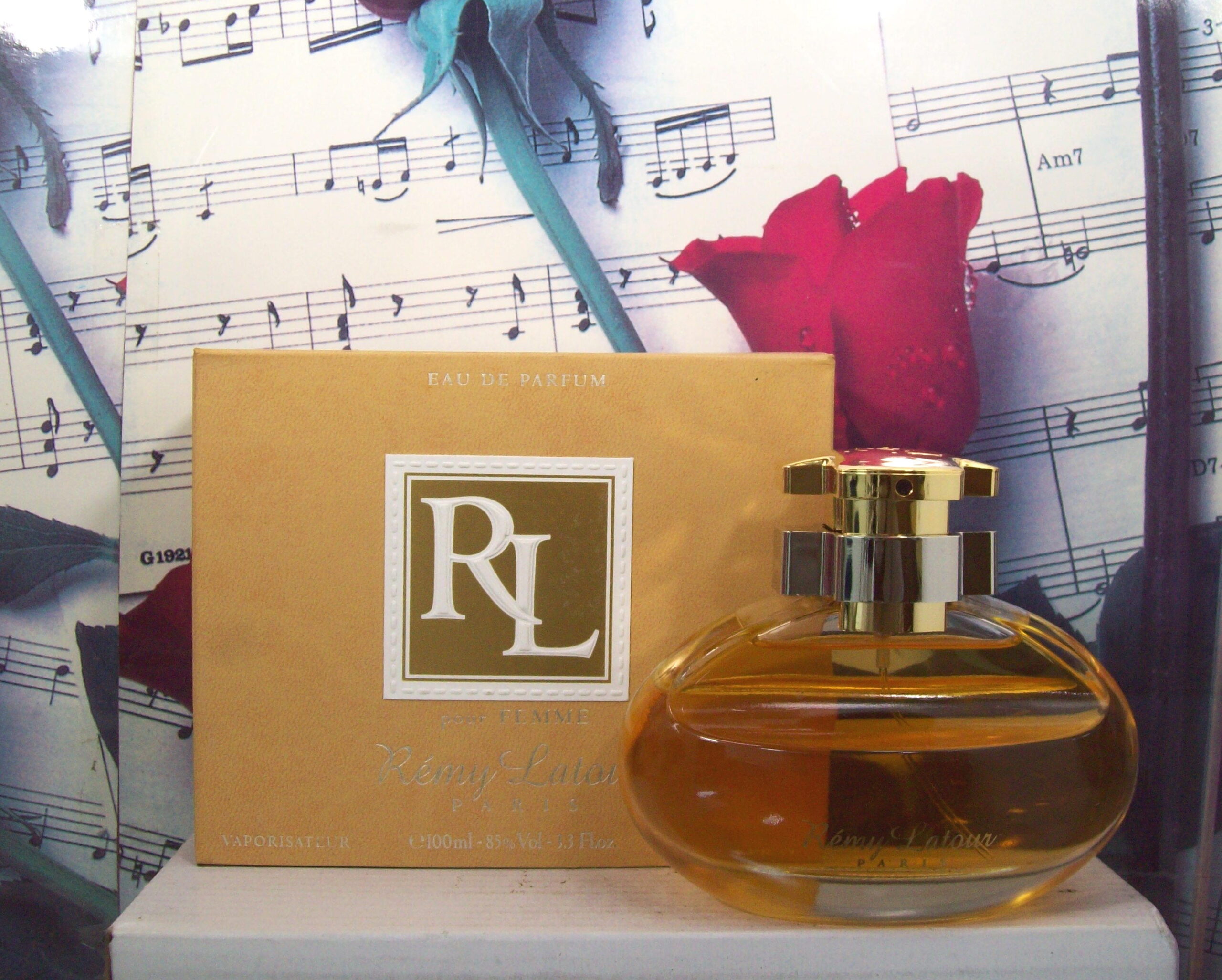 Front view of RL Pour Femme EDP 3.3 OZ. bottle