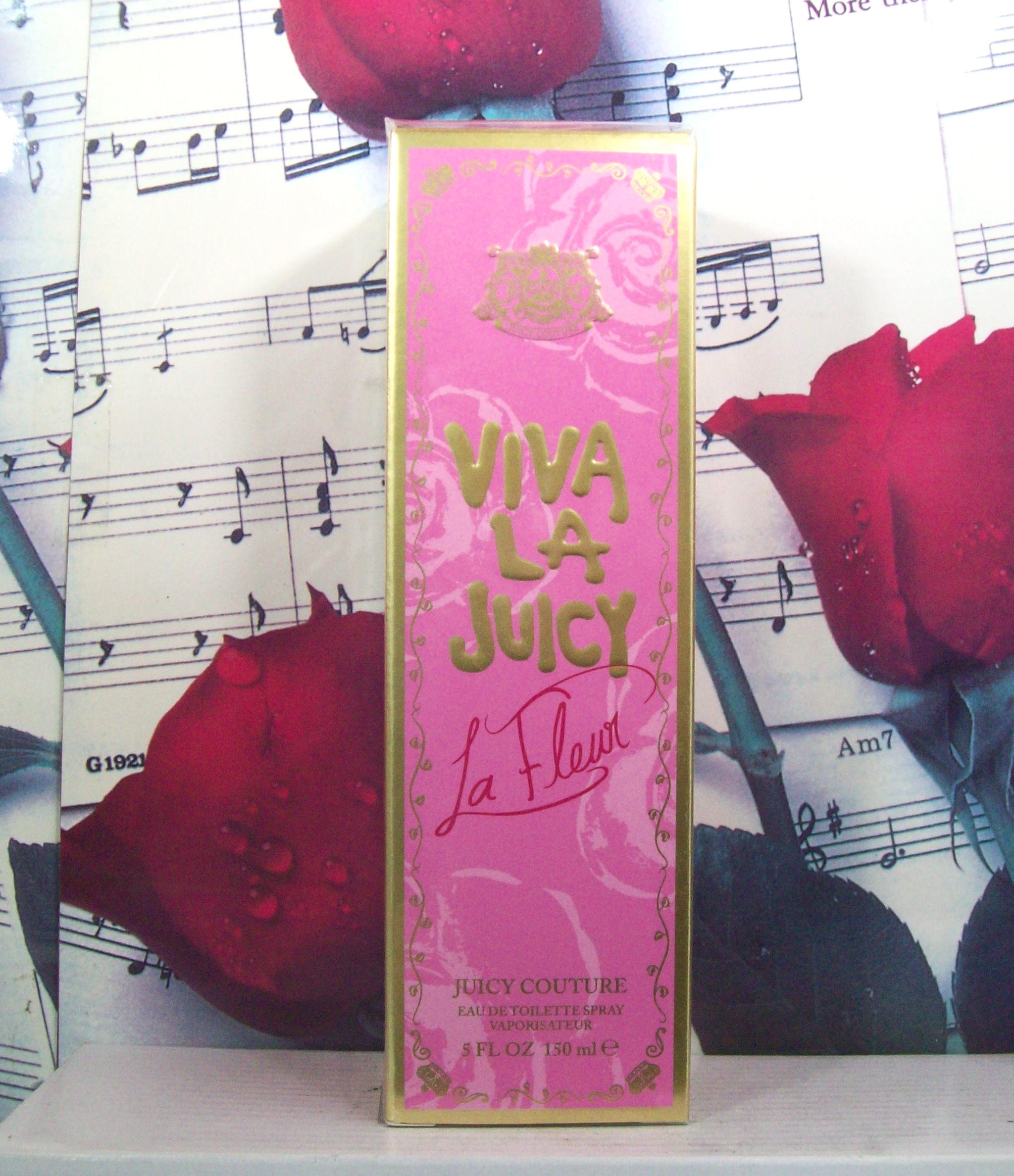 Viv La Juicy La Fleur 5.0 OZ EDP Spray bottle front view