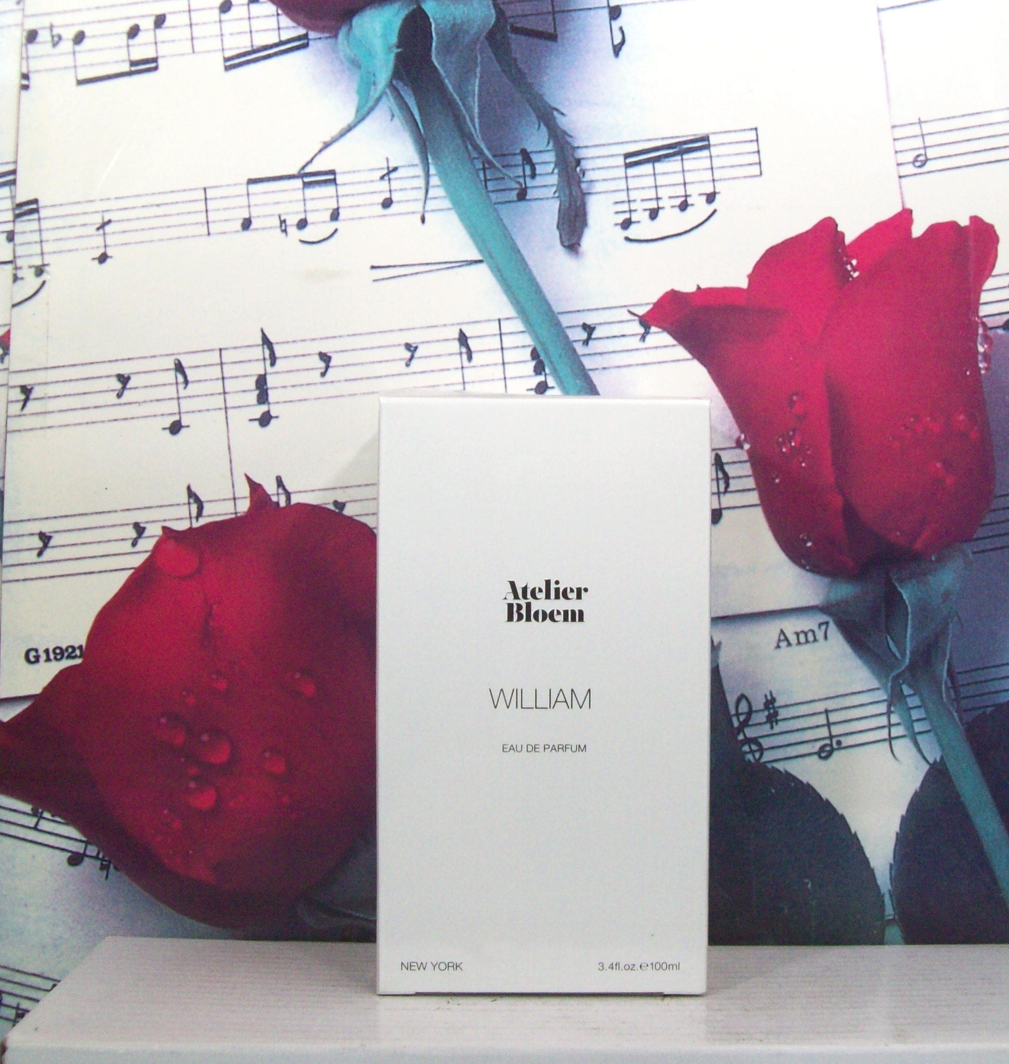 William 3.4 OZ EDP Spray bottle front view