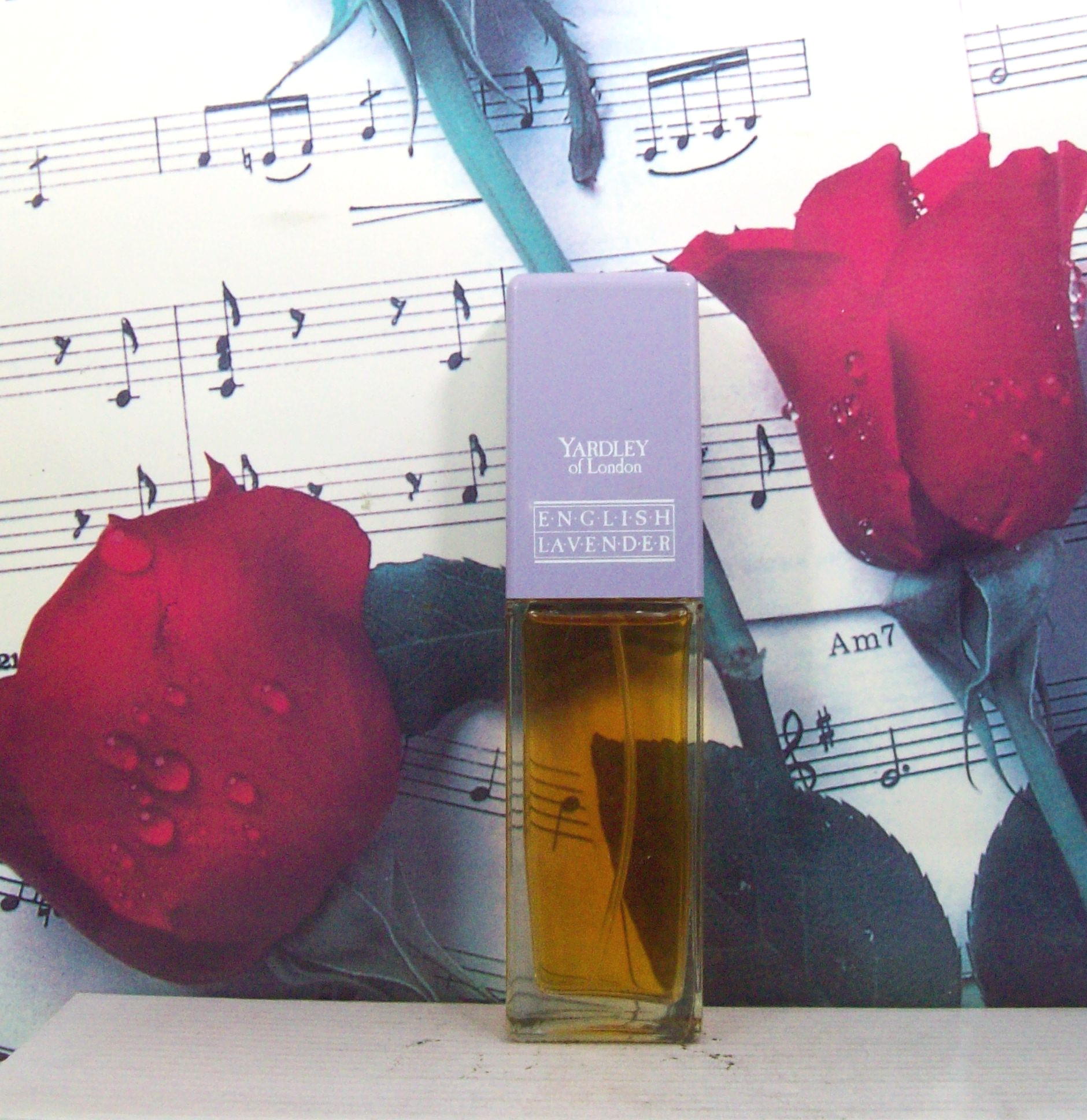 Yardley Of London English Lavender 1.5 OZ. Cologne Spray Vintage bottle front view