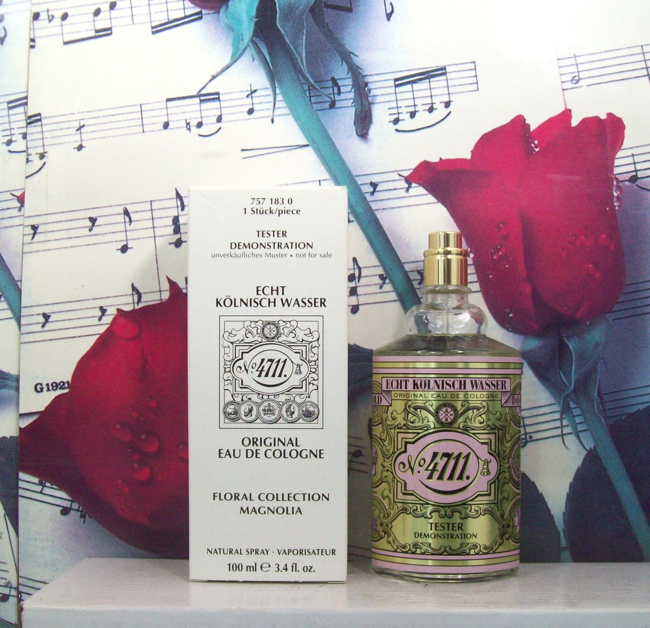 4711 Floral Collection Magnolia 3.4 OZ EDC Spray bottle