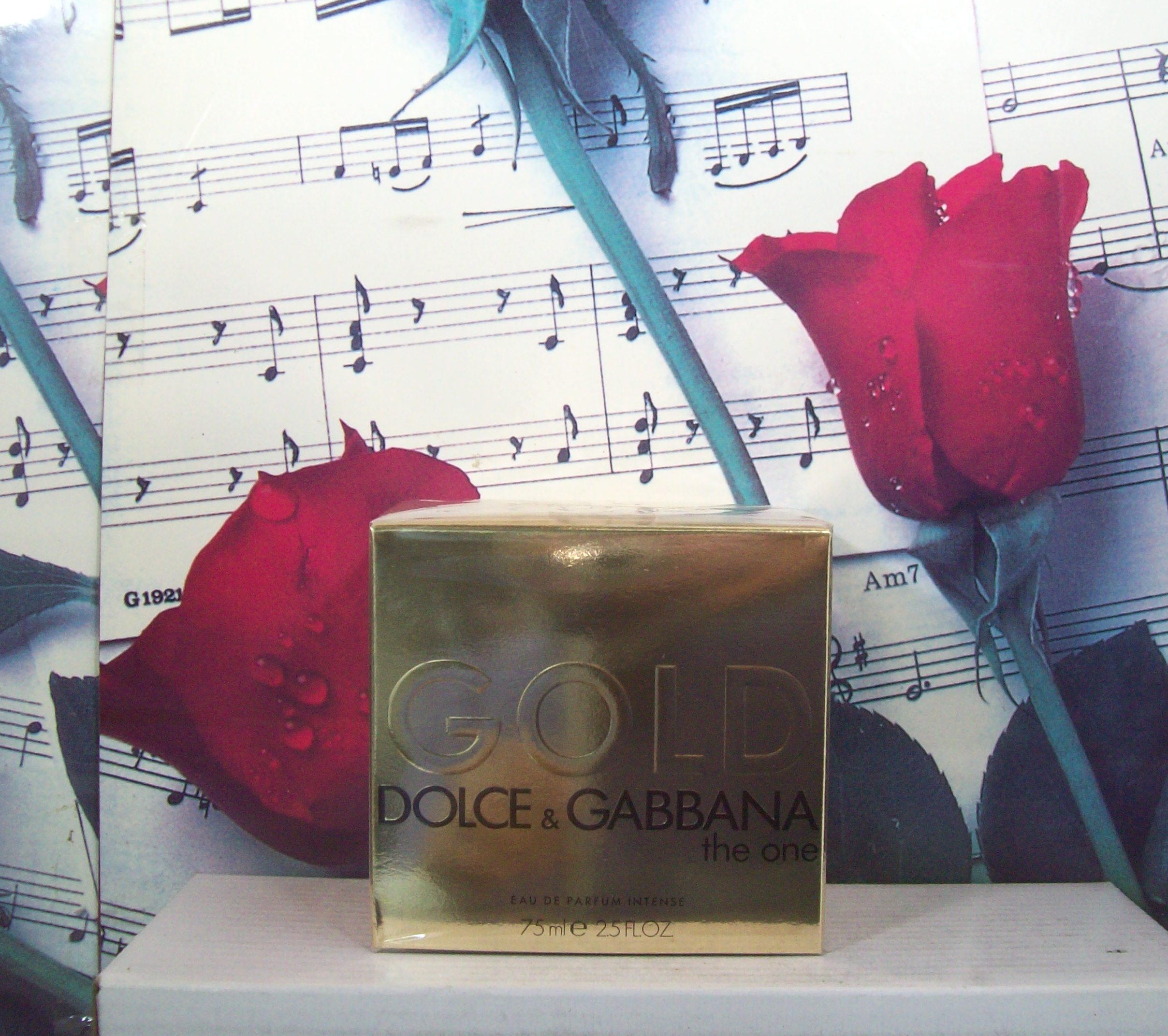 Dolce & Gabbana Gold The One EDP Intense 2.5 OZ perfume bottle