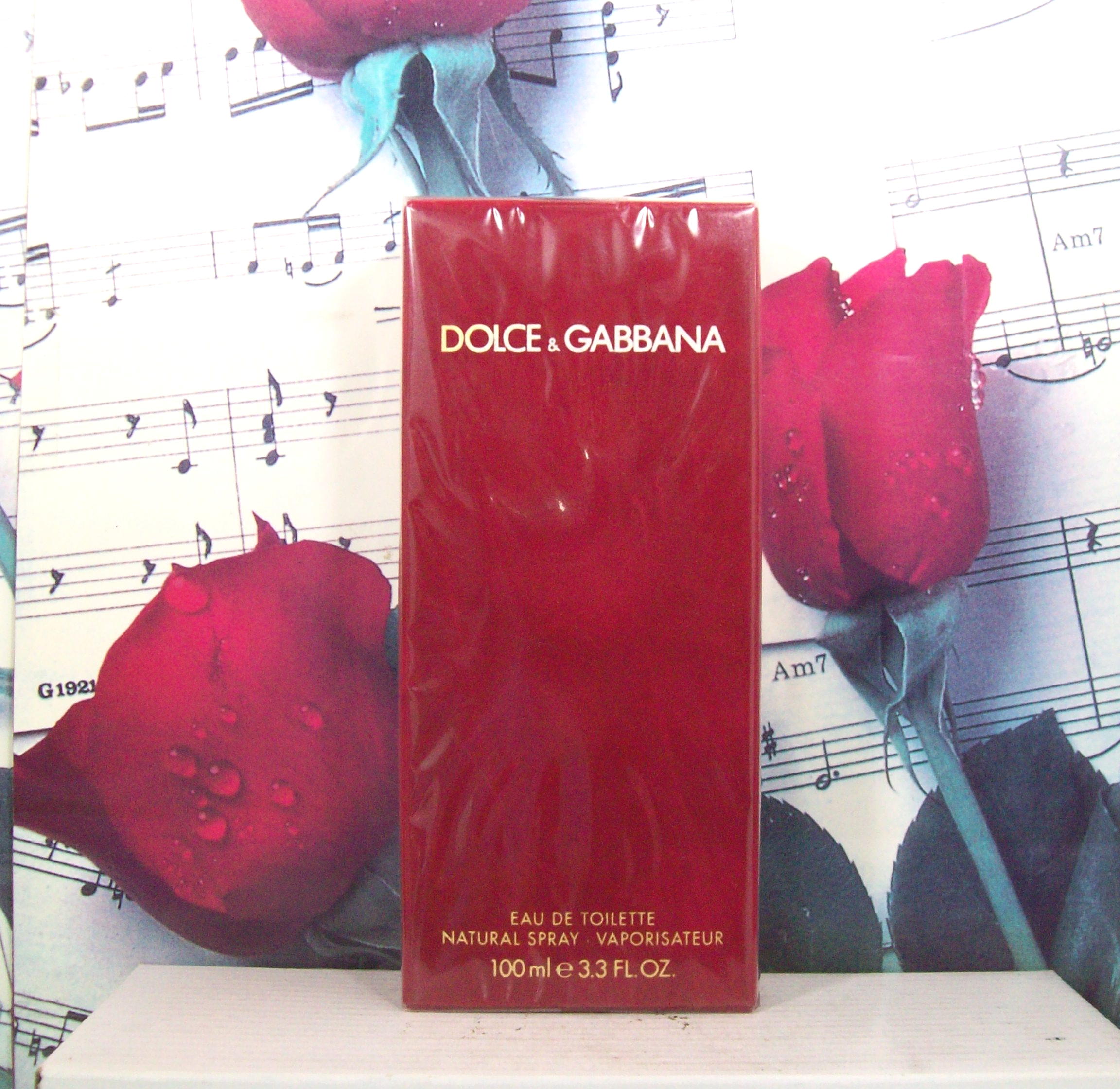 Dolce & Gabbana Classic For Women EDT 3.3 OZ Spray front view