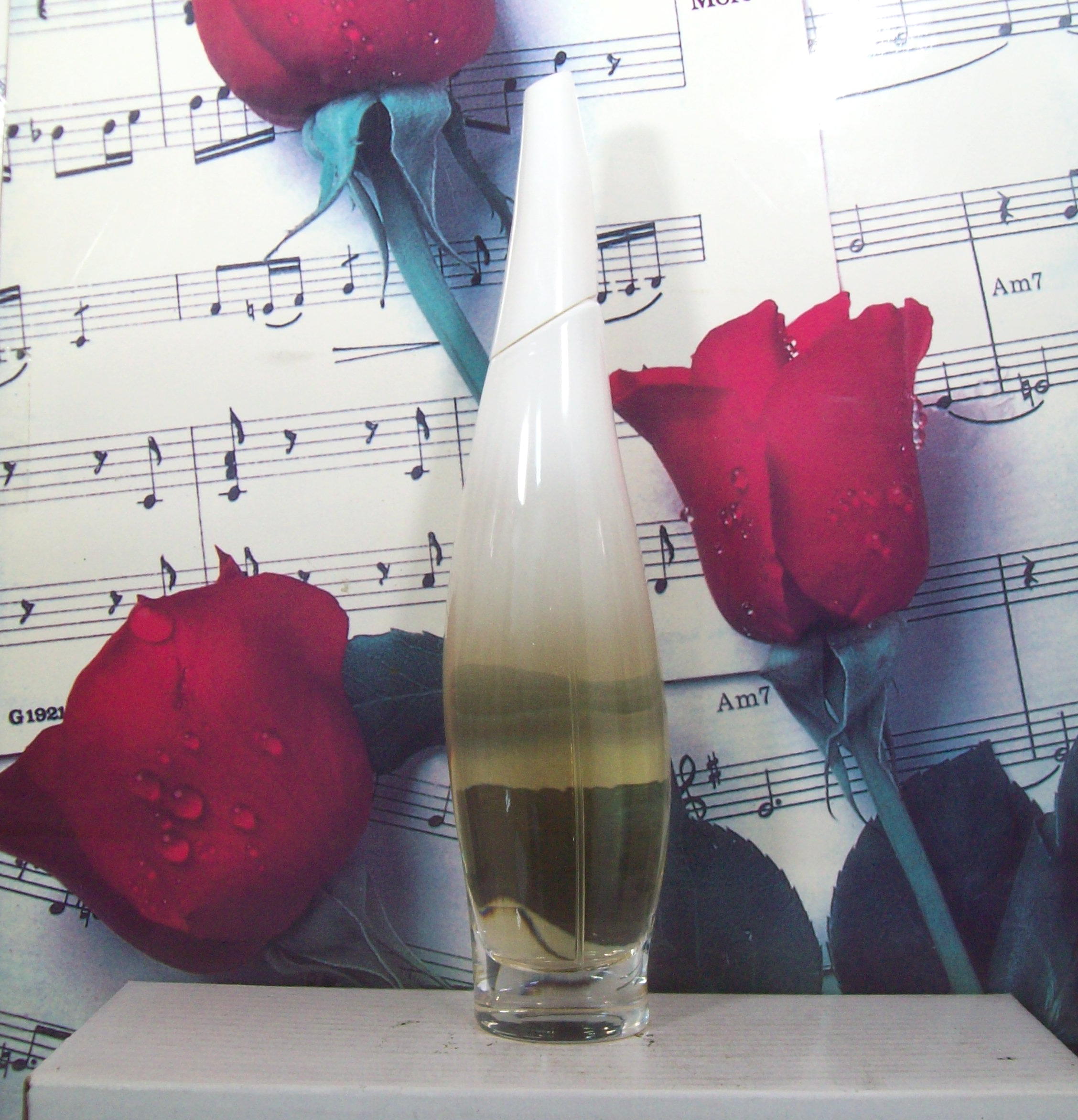 Donna Karan Liquid Cashmere White EDP 3.4 OZ front view