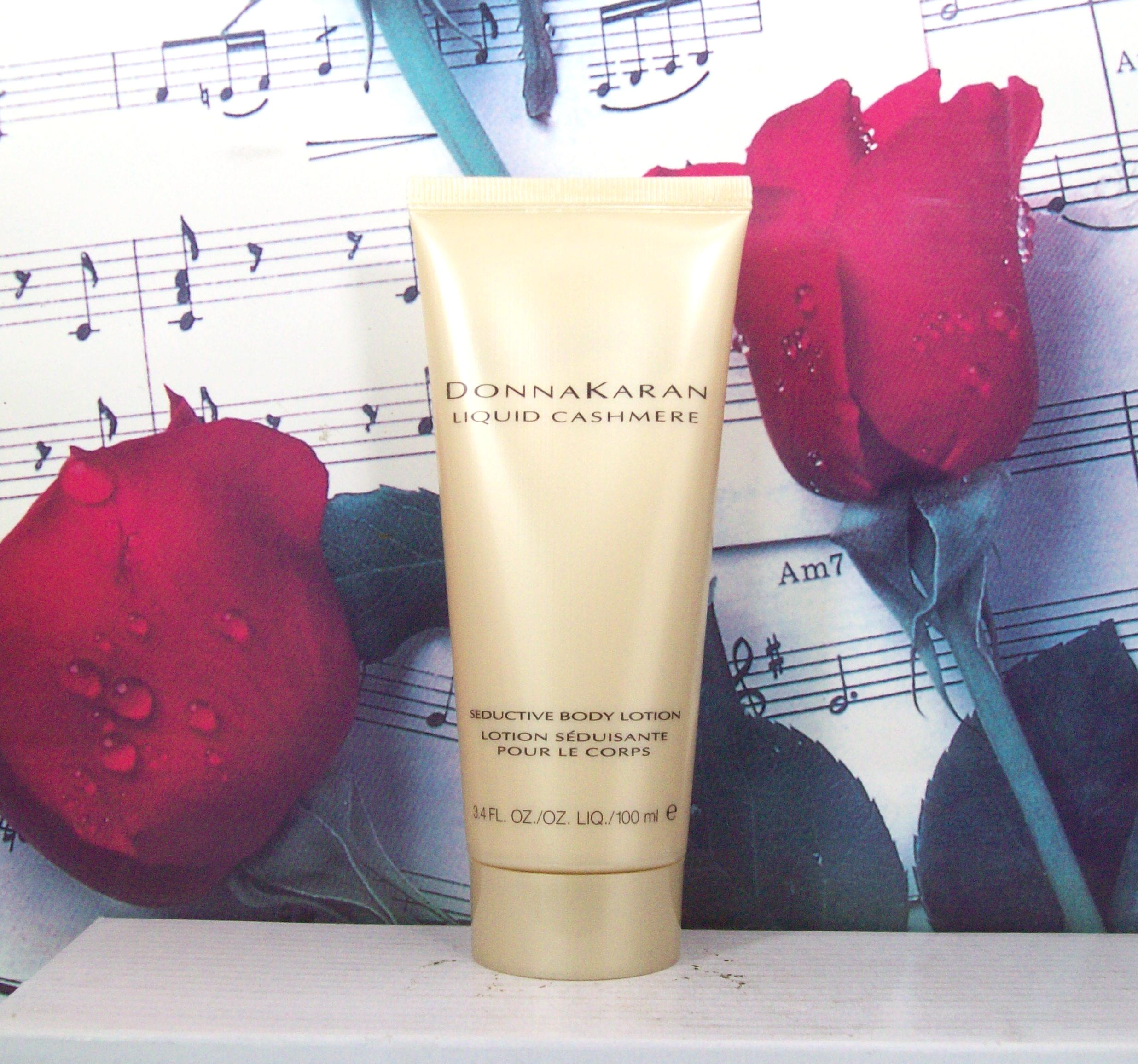 Donna Karan Liquid Cashmere Seductive Body Lotion 3.4 OZ bottle