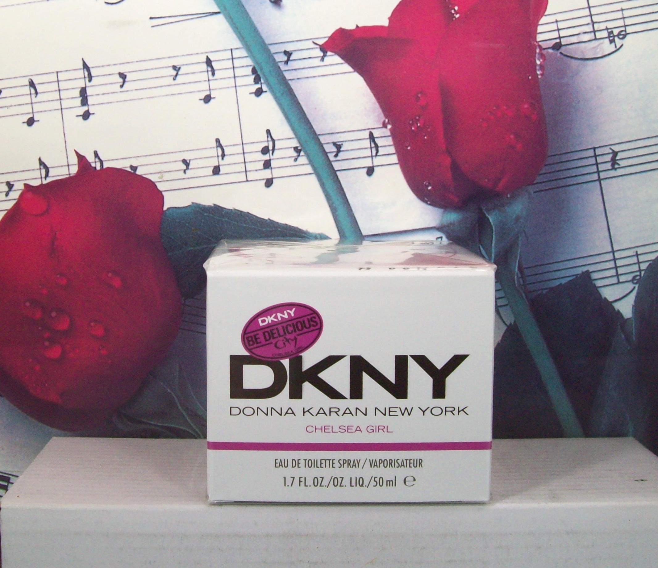 DKNY Be Delicious Chelsea Girl 1.7 OZ EDT Spray front view