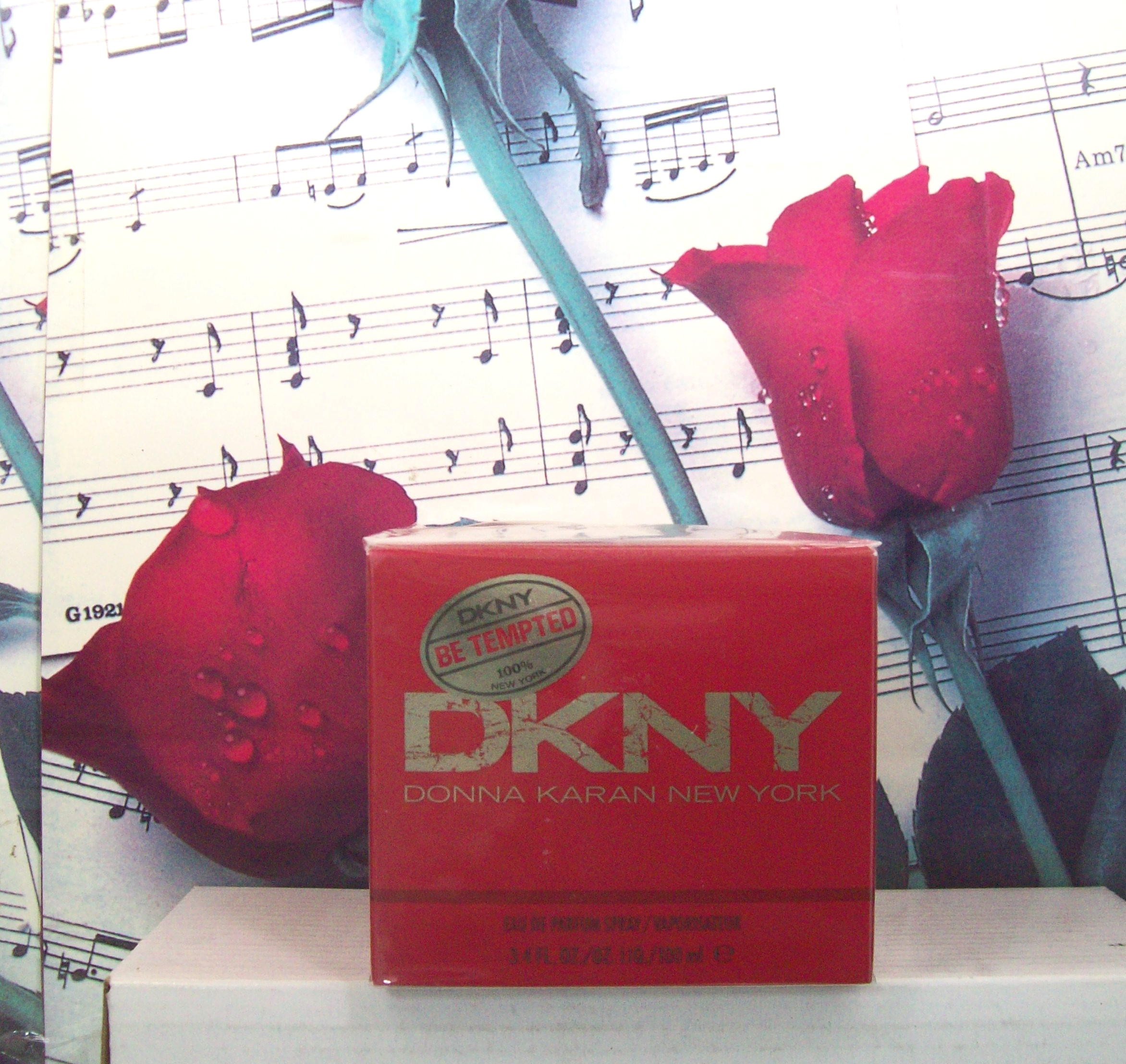 DKNY Be Tempted EDP Spray 3.4 OZ elegant bottle front view