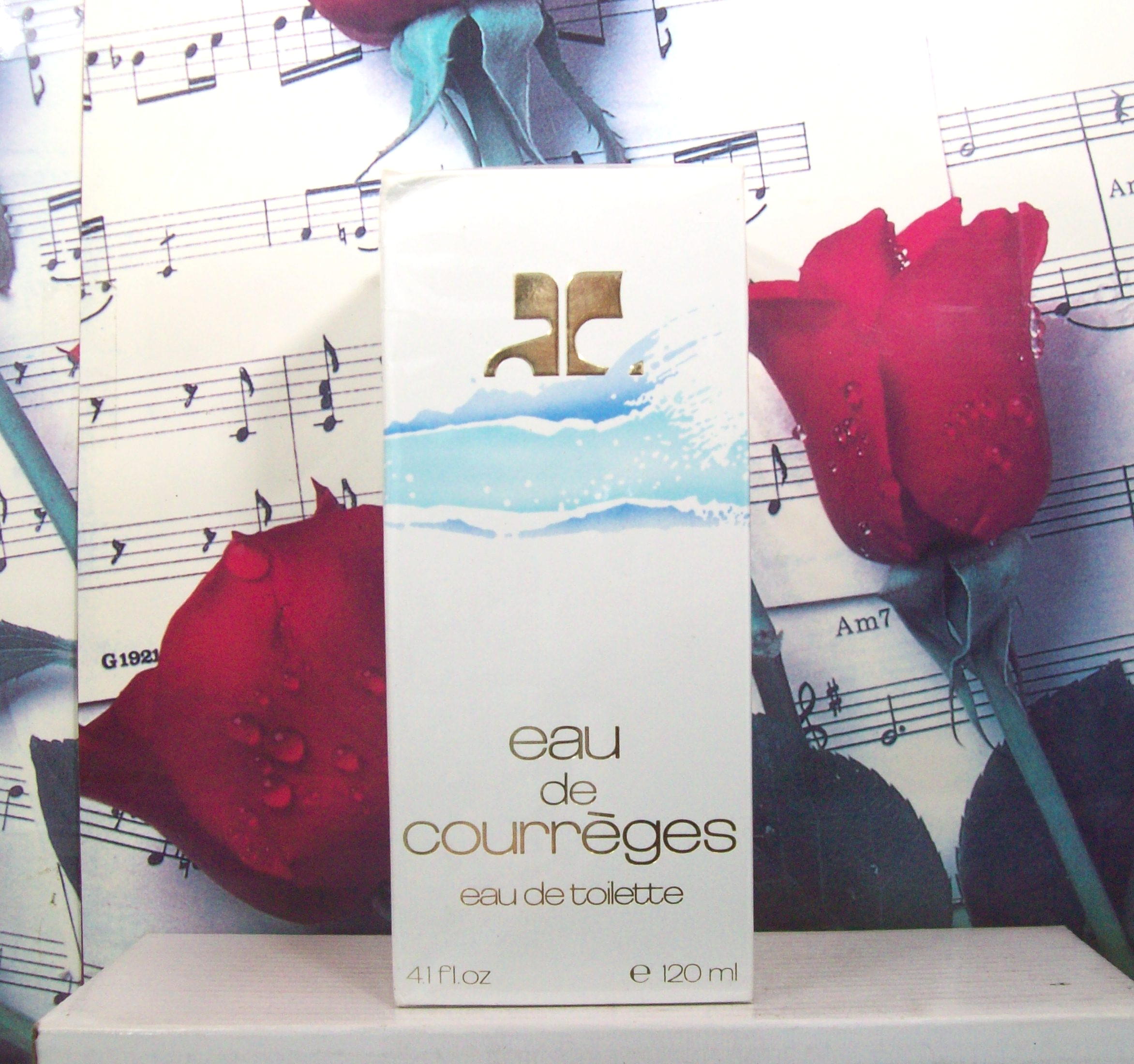 Eau De Courreges 4.1 OZ EDT Splash bottle front view
