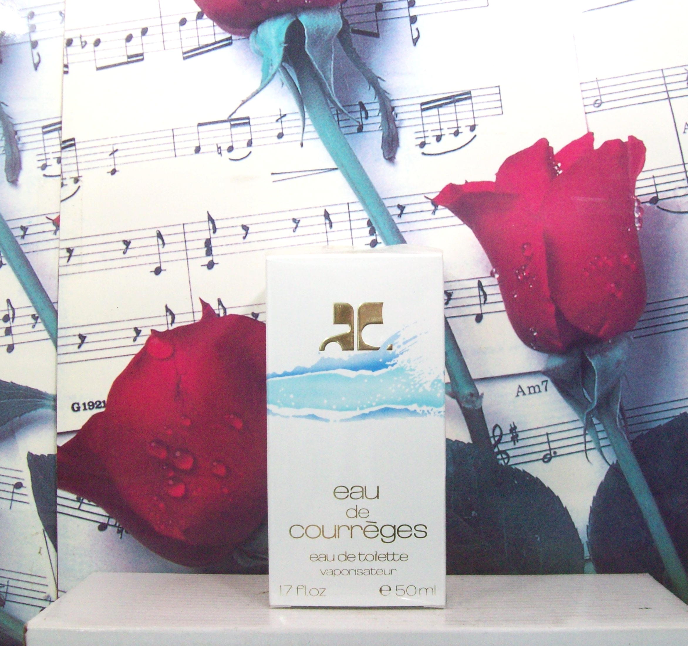 Eau De Courreges 1.7 OZ EDT Spray bottle front view