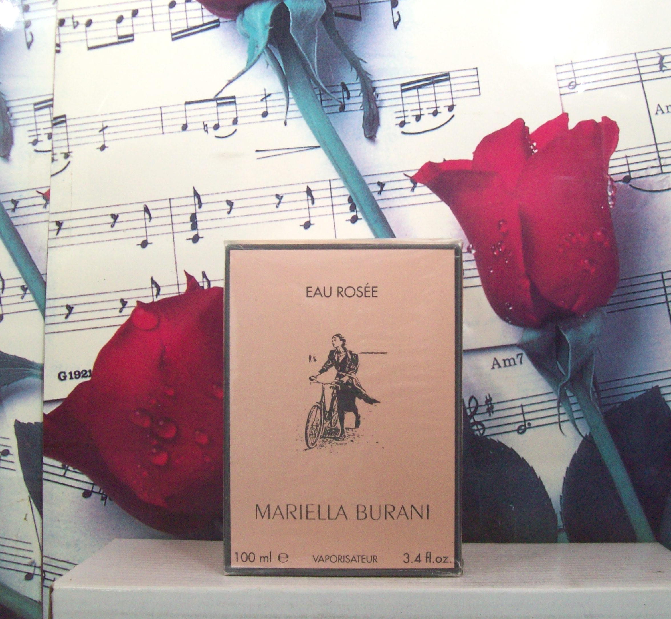 Eau Rosee By Mariella Burani 3.4 OZ EDT Spray bottle front view