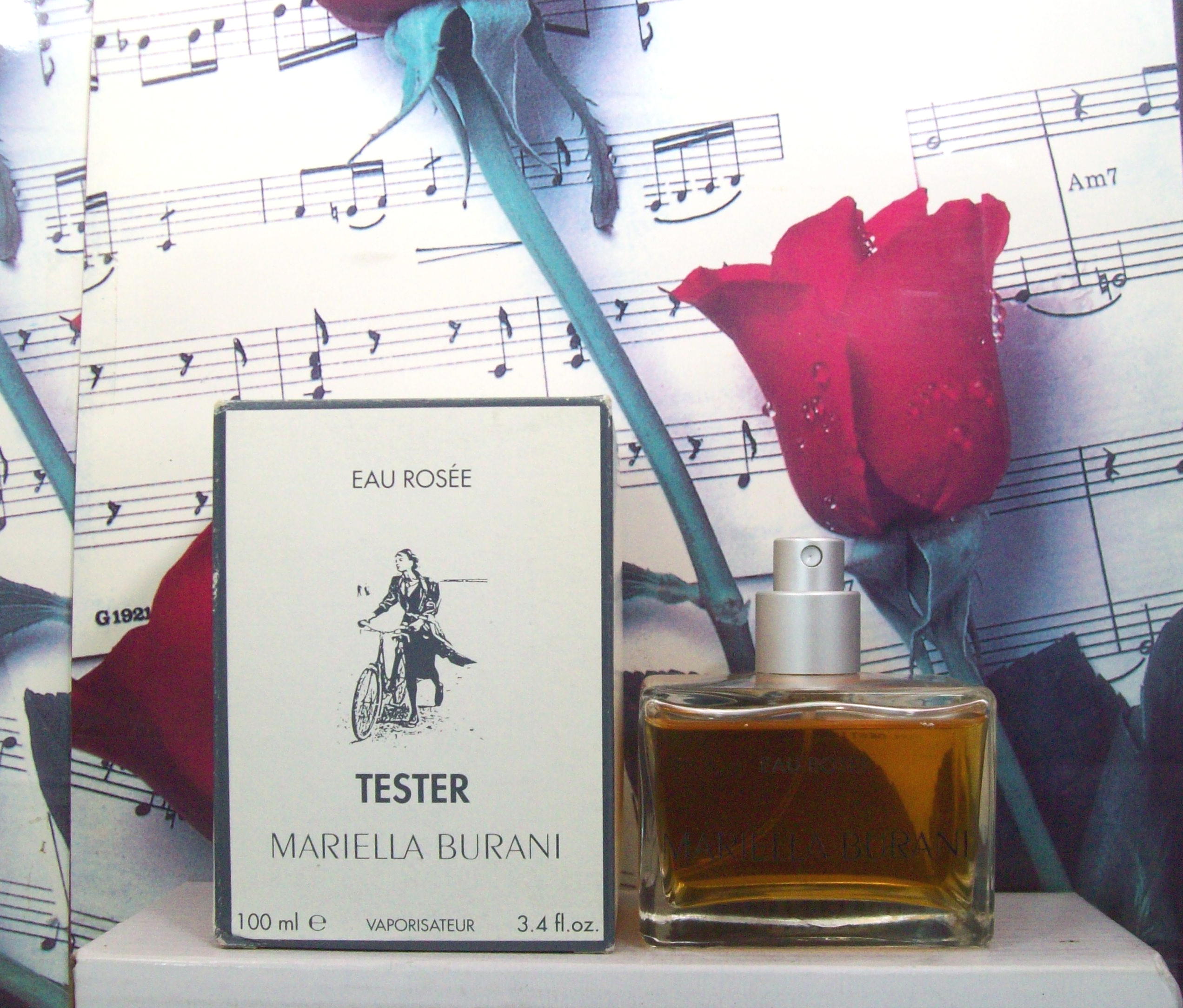 Eau Rosee By Mariella Burani 3.4 OZ EDT Spray bottle front view