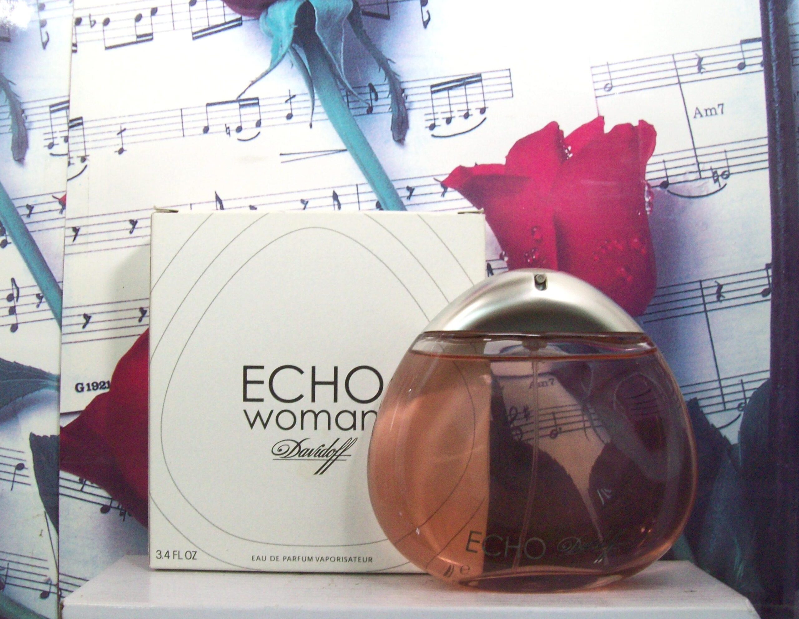 Echo Woman EDP Spray 3.4 oz by Davidoff front view