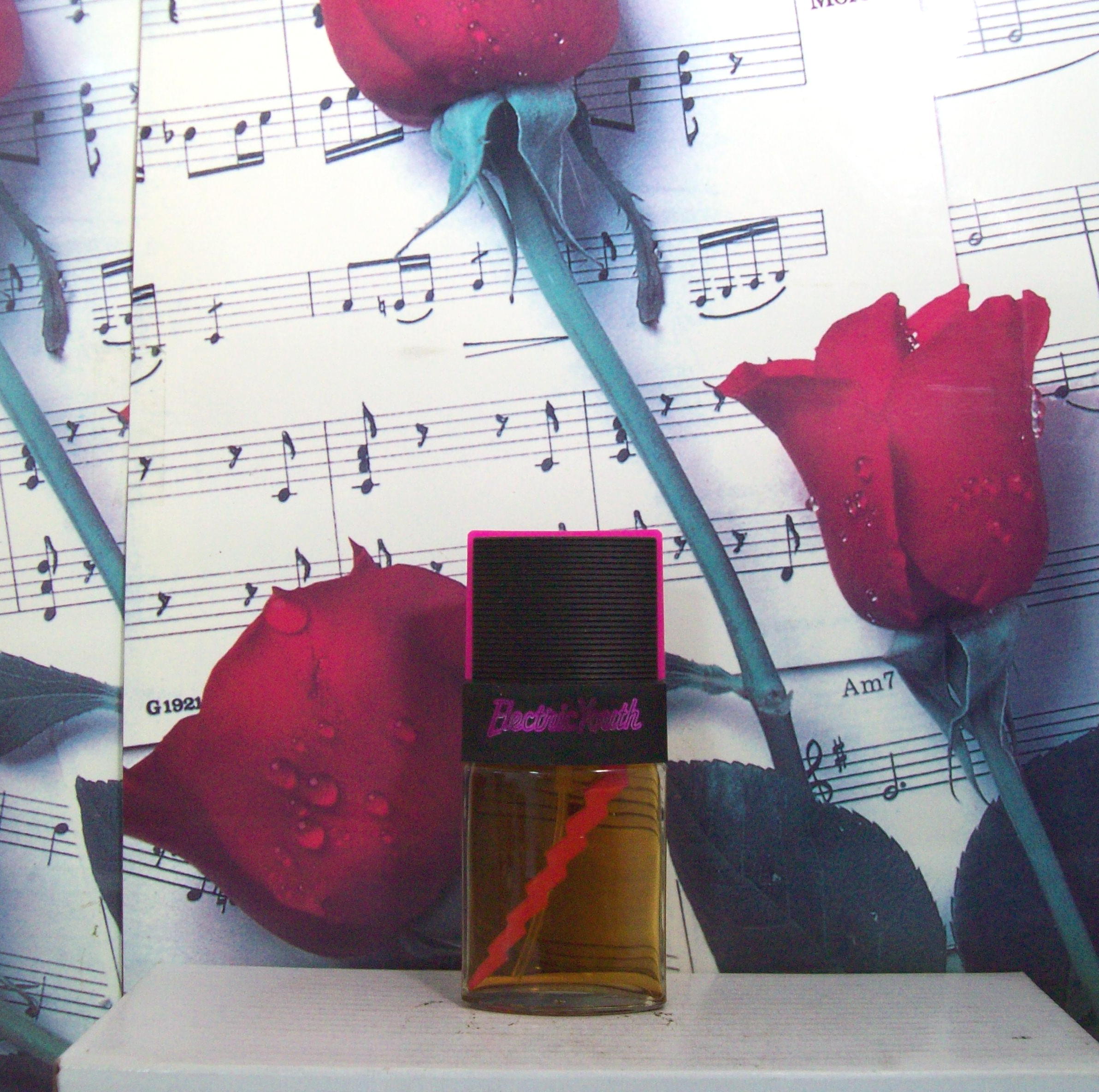 Front view of Electric Youth 0.96 OZ Cologne Spitz bottle