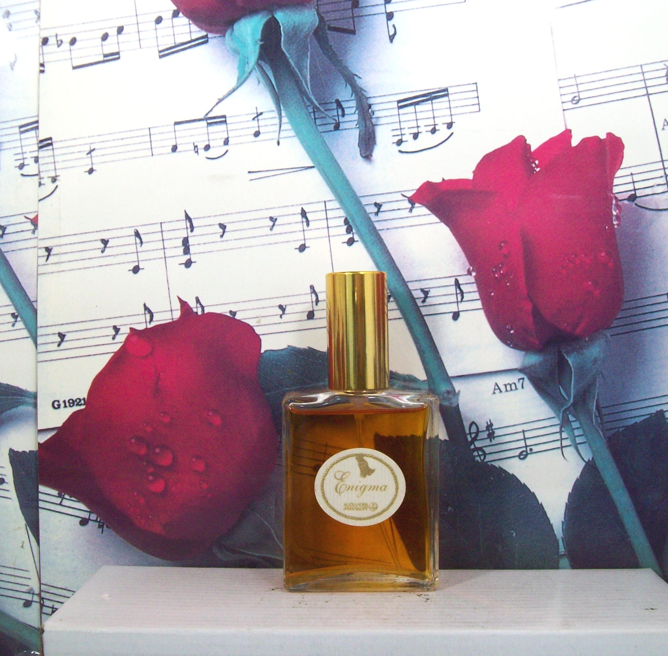 Enigma Natural Cologne 1.7 OZ vintage bottle front view