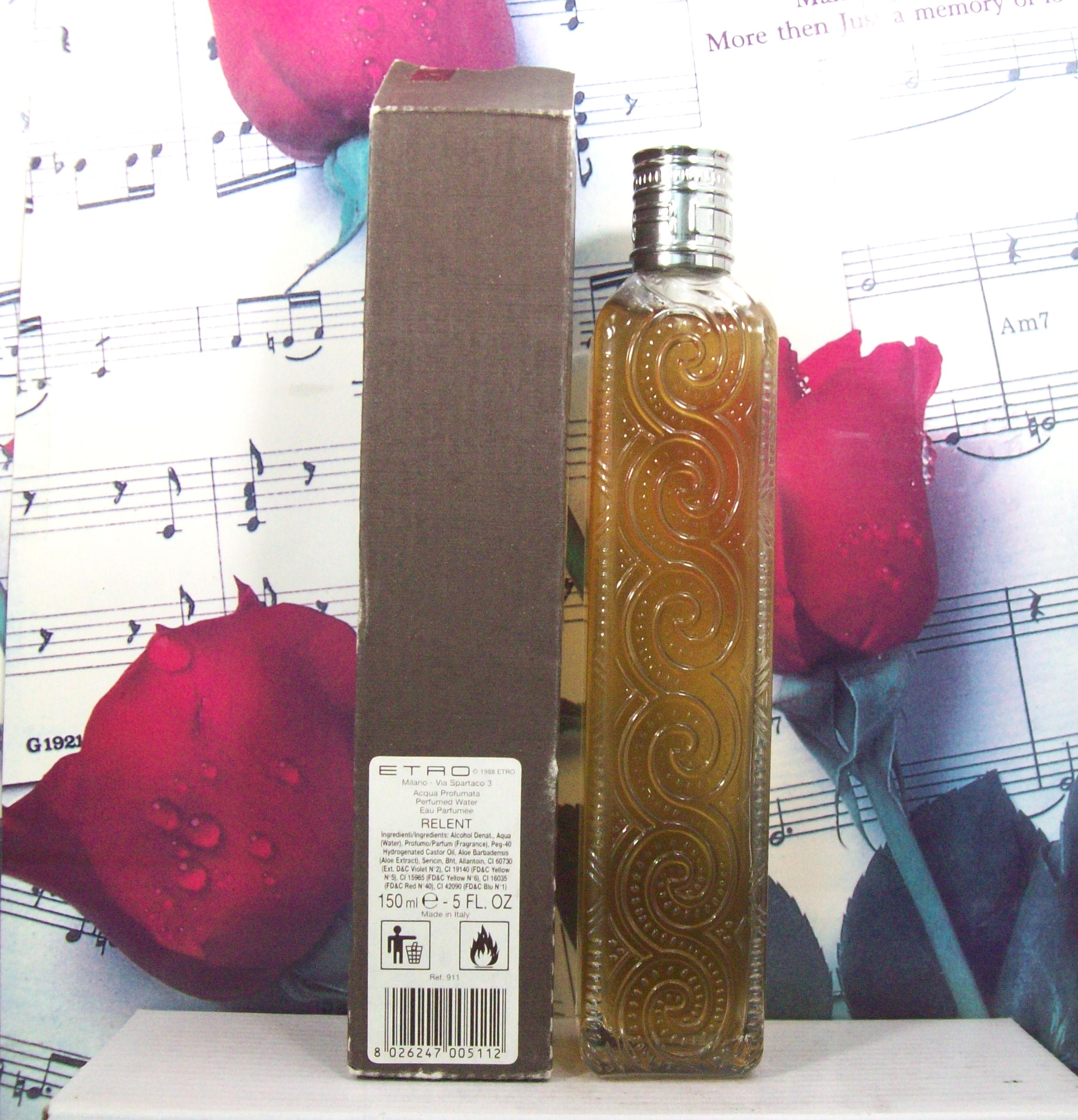 Etro Relent Perfumed Water Spray 5.0 OZ bottle